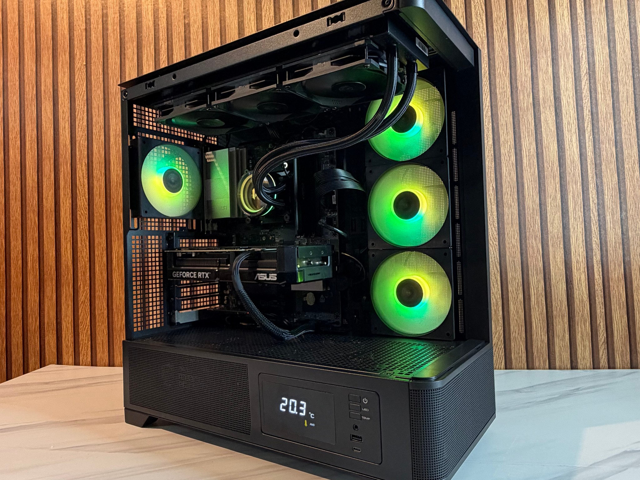 RTX 5070 | RYZEN 5 7500F | 16GB DDR5 | 750W PSU | 1TB SSD | 360MM