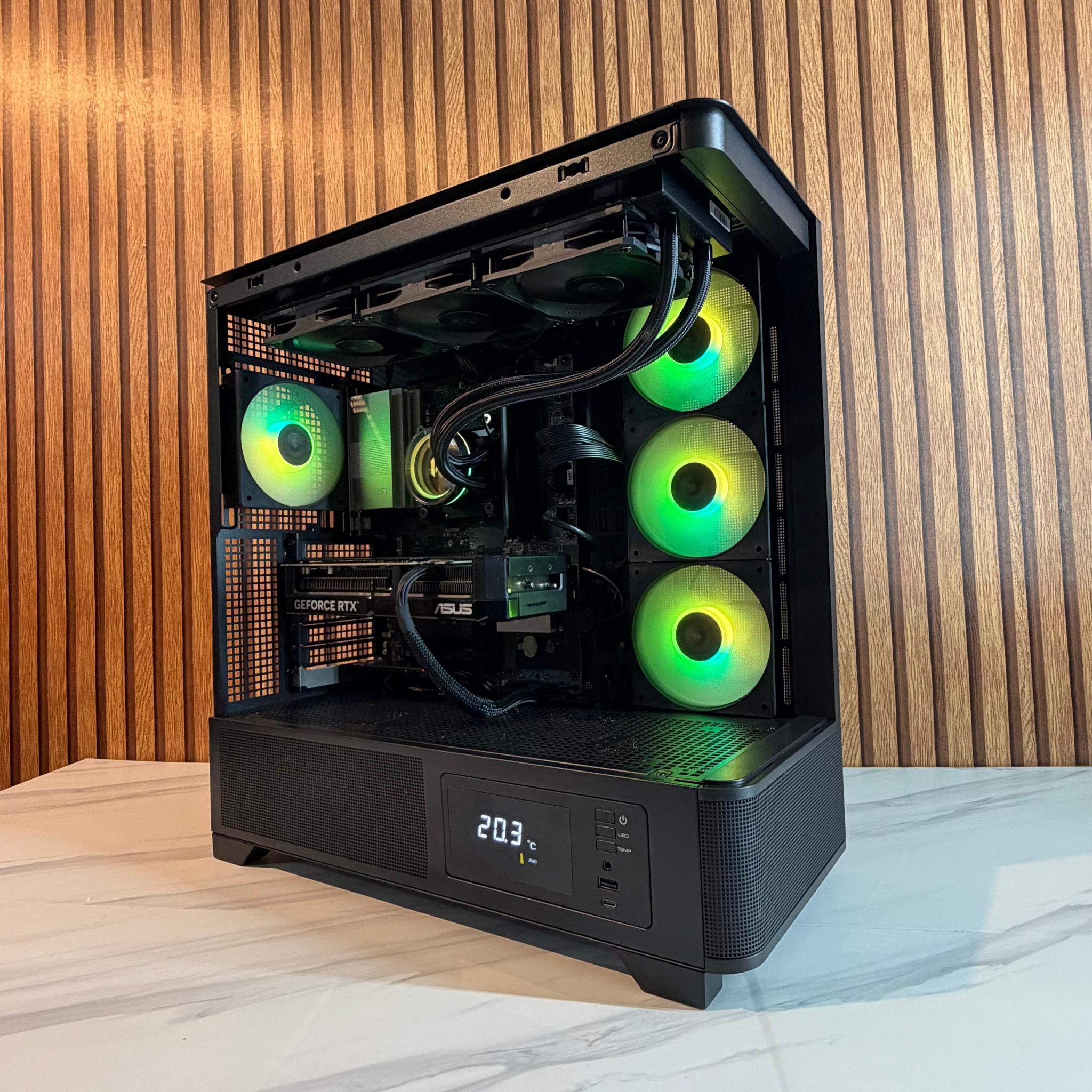 RTX 5070 | RYZEN 5 7500F | 16GB DDR5 | 750W PSU | 1TB SSD | 360MM