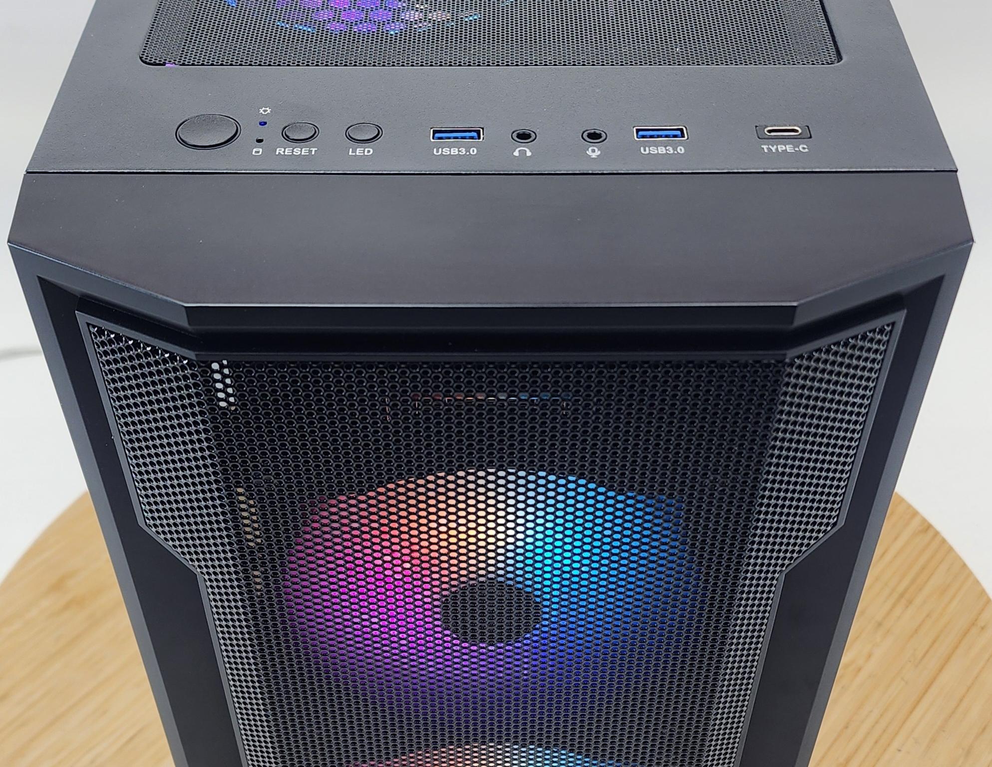 Gaming PC Ryzen 7 5700X3D 32GB RAM 1TB SSD RX 7800 XT 16GB Windows 11 Computer