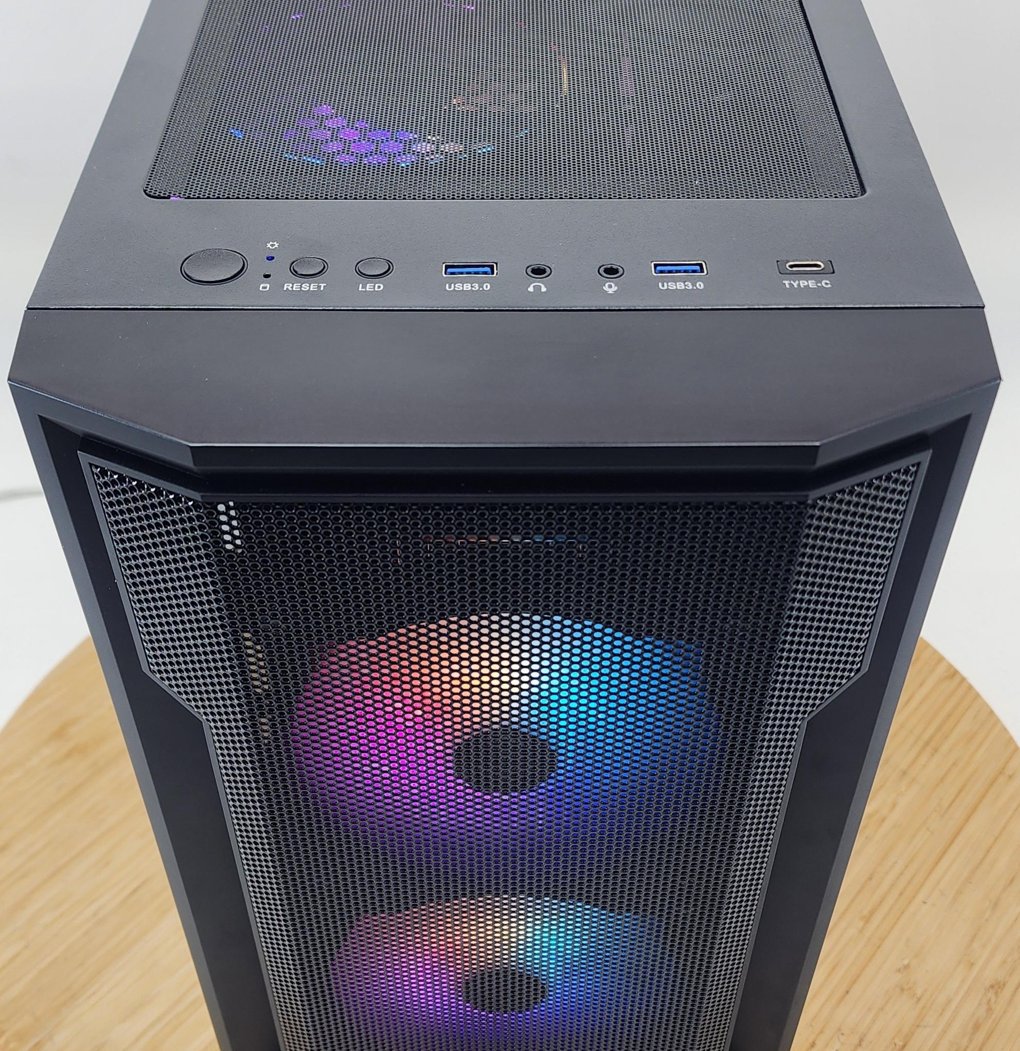 Gaming PC Ryzen 7 5700X3D 32GB RAM 1TB SSD RX 7800 XT 16GB Windows 11 Computer