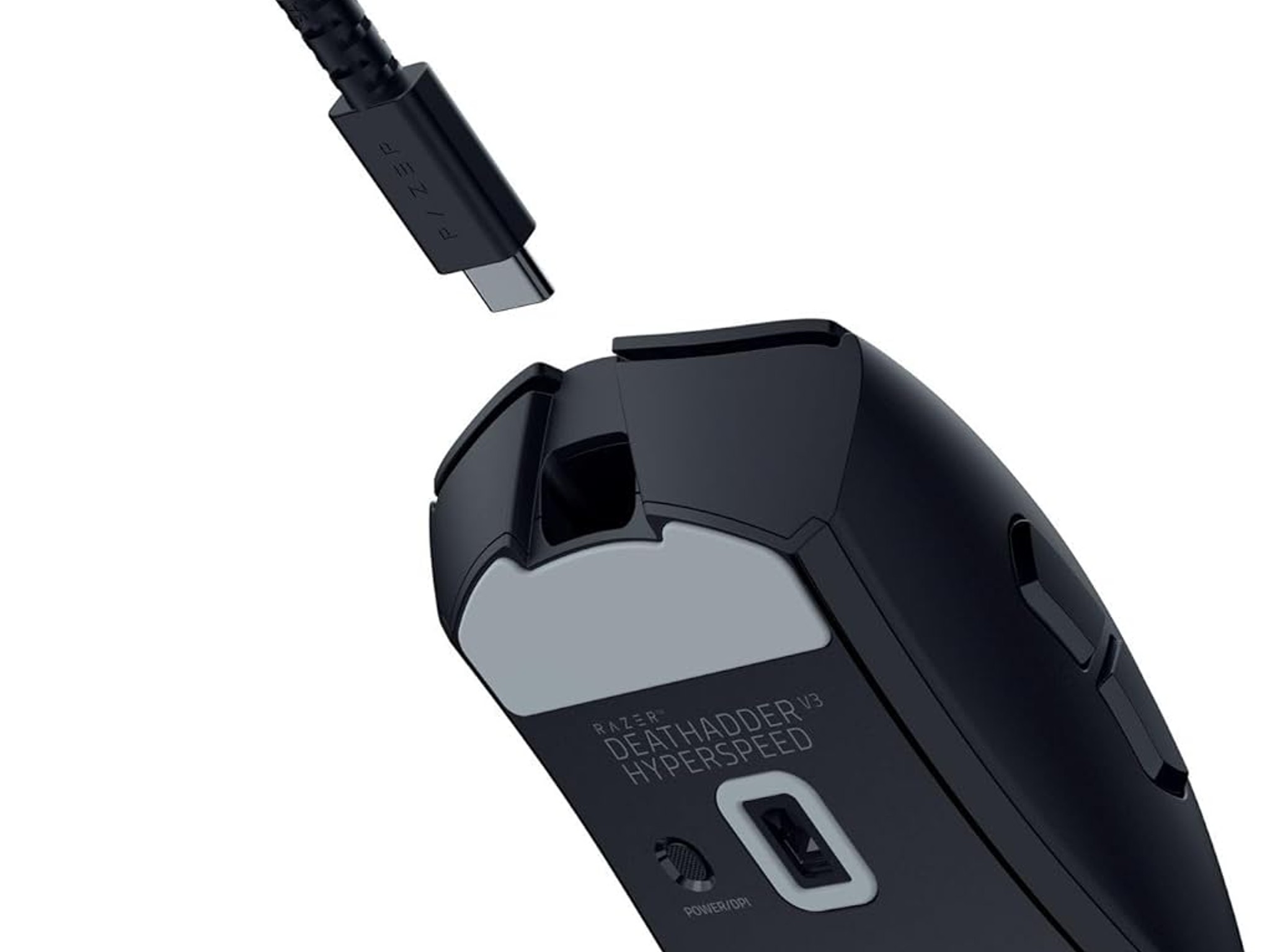 Razer DeathAdder V3 HyperSpeed Wireless Gaming Mouse - Lightweight 55g