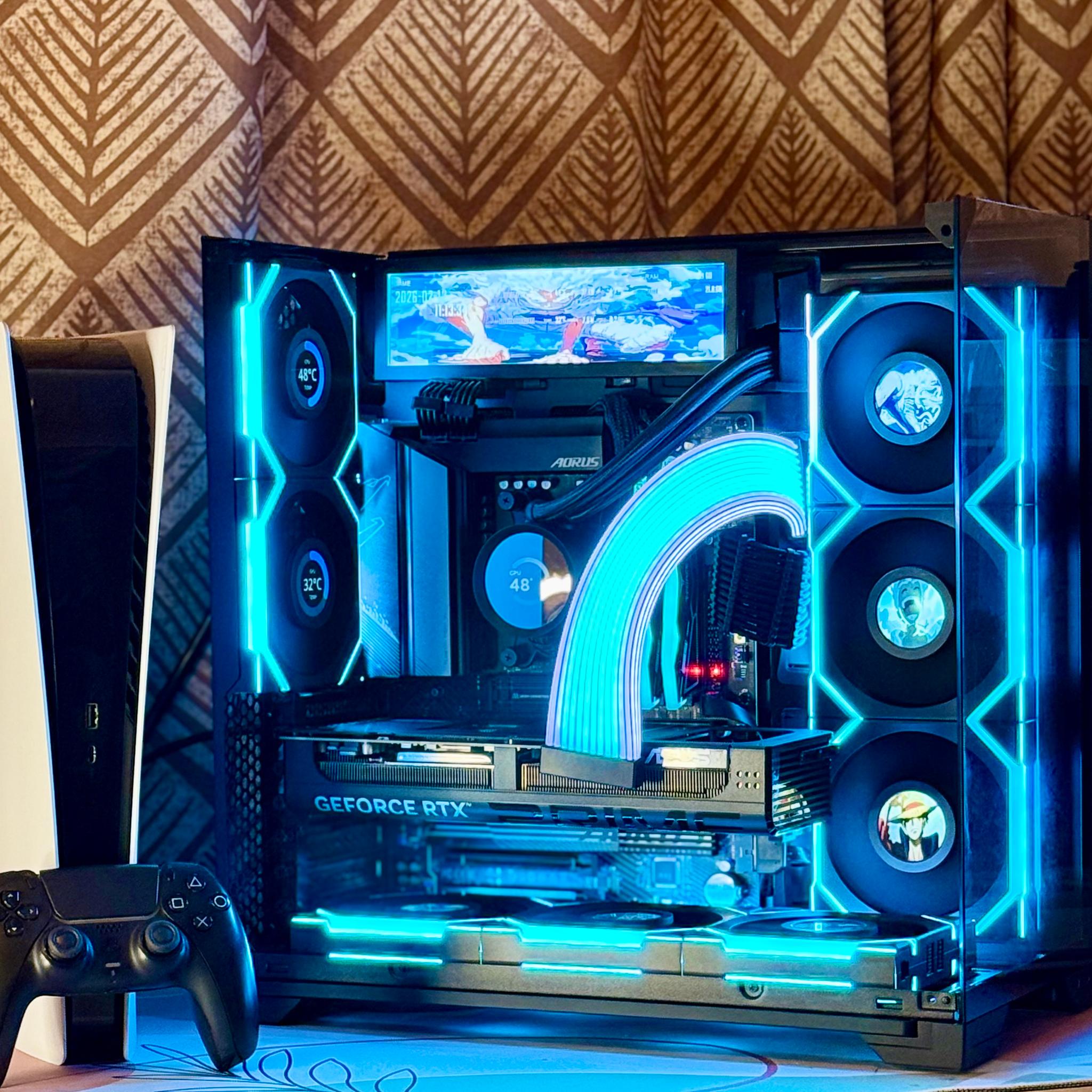 🌙 RTX 5080 | 9800X3D | Eclipse Vision Gaming PC | FREE PS5 🌗