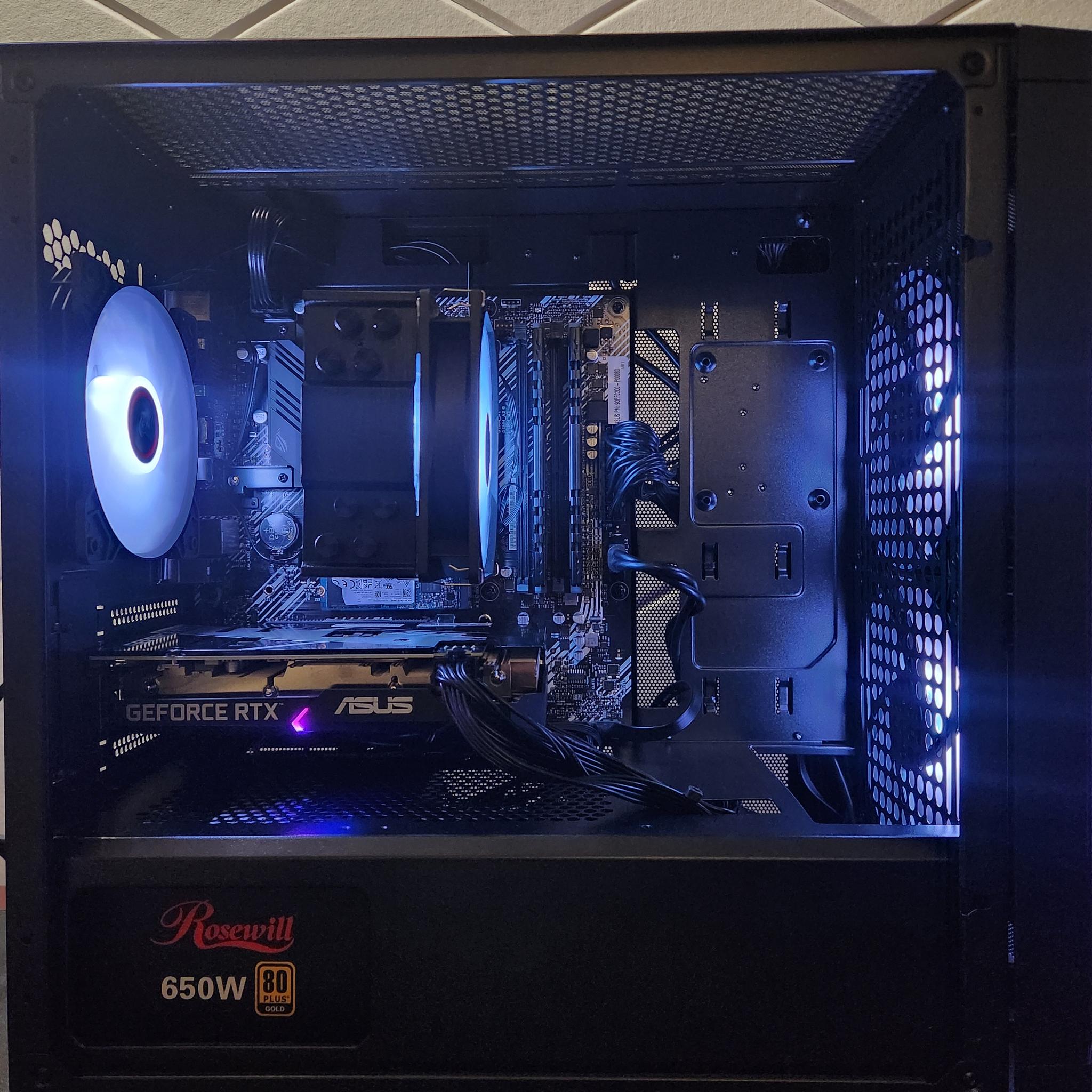 RTX 3060TI | Ryzen 7 3800X | 32GB DDR4 | 256GB SSD + 1TB HDD | WIFI+BT