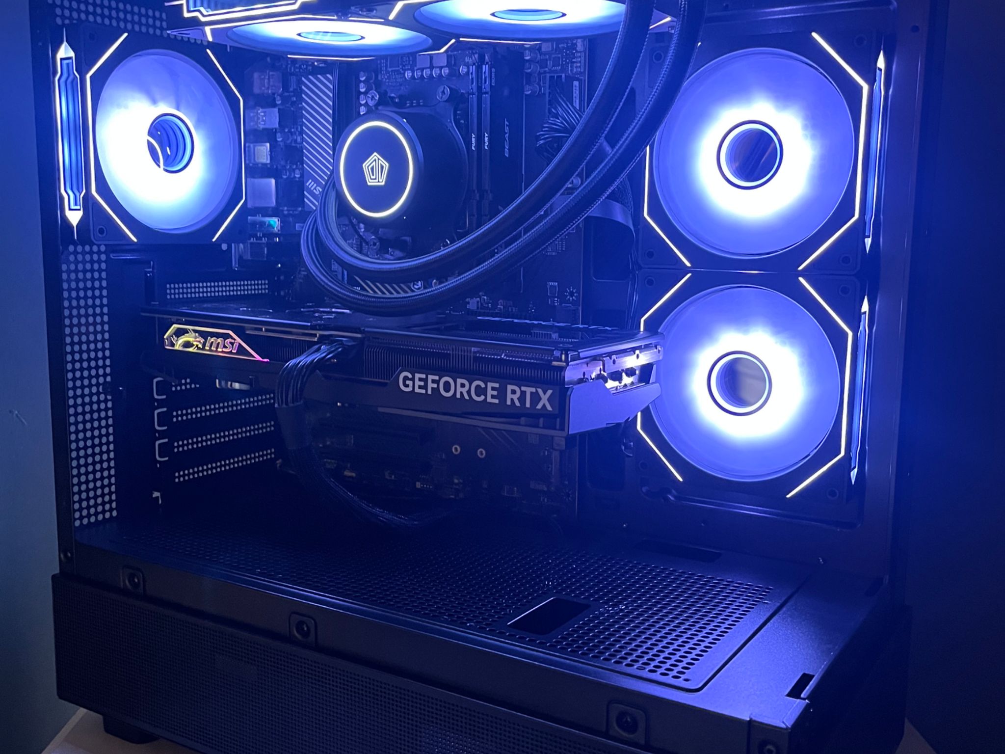 RTX 4070 SUPER | Ryzen 7 7700 Black Gaming PC