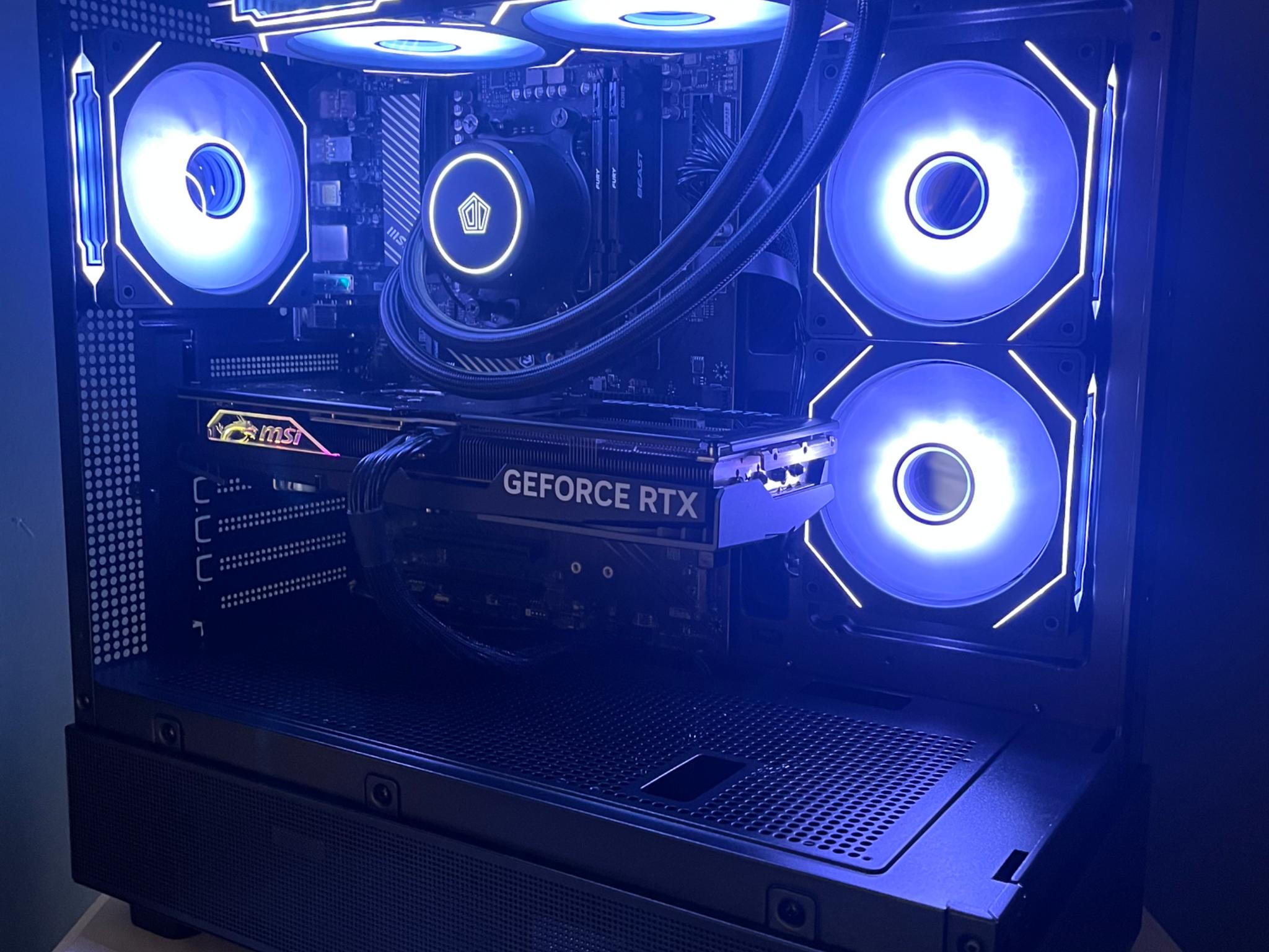 RTX 4070 SUPER | Ryzen 7 7700 Black Gaming PC