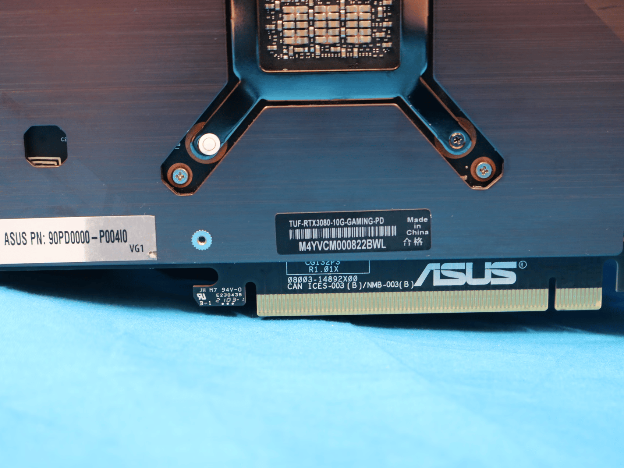 Asus TUF Gaming GeForce RTX 3080 10GB GDDR6X PCIe 4.0 x16 Desktop GPU TUF-RTX3080-10G-GAMING-PD