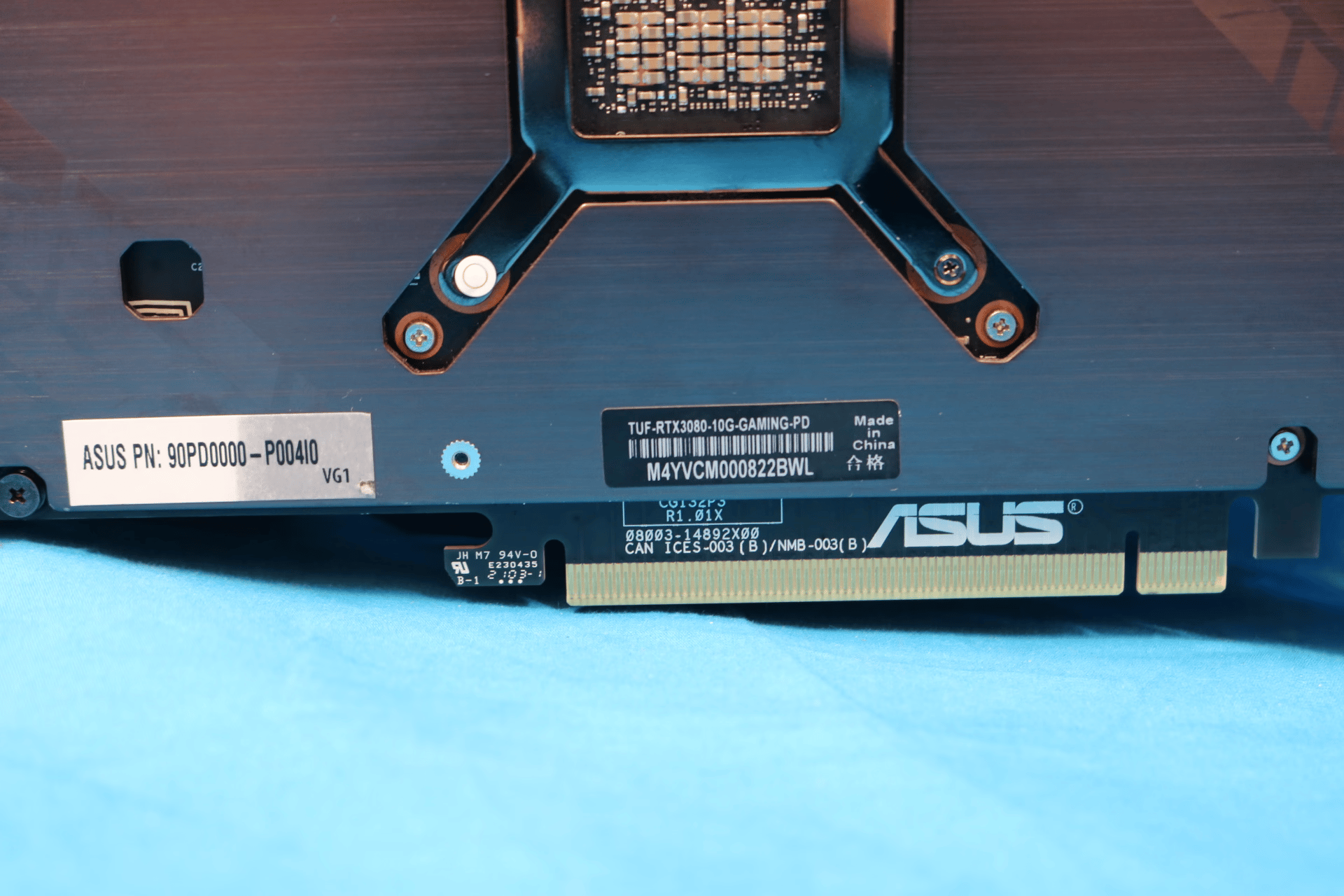 Asus TUF Gaming GeForce RTX 3080 10GB GDDR6X PCIe 4.0 x16 Desktop GPU TUF-RTX3080-10G-GAMING-PD