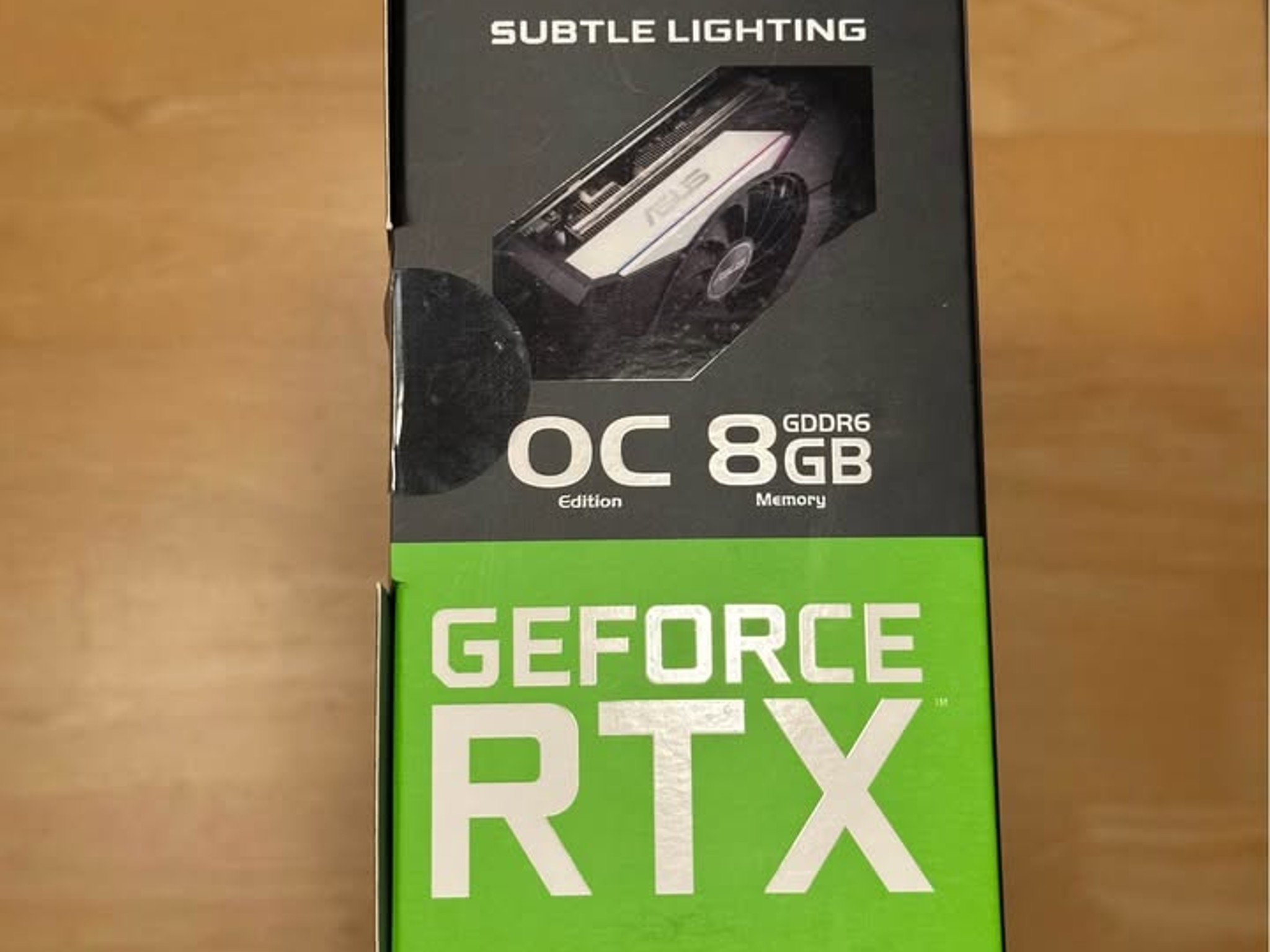 Open box Asus RTX 3060 Ti Dual OC 8GB