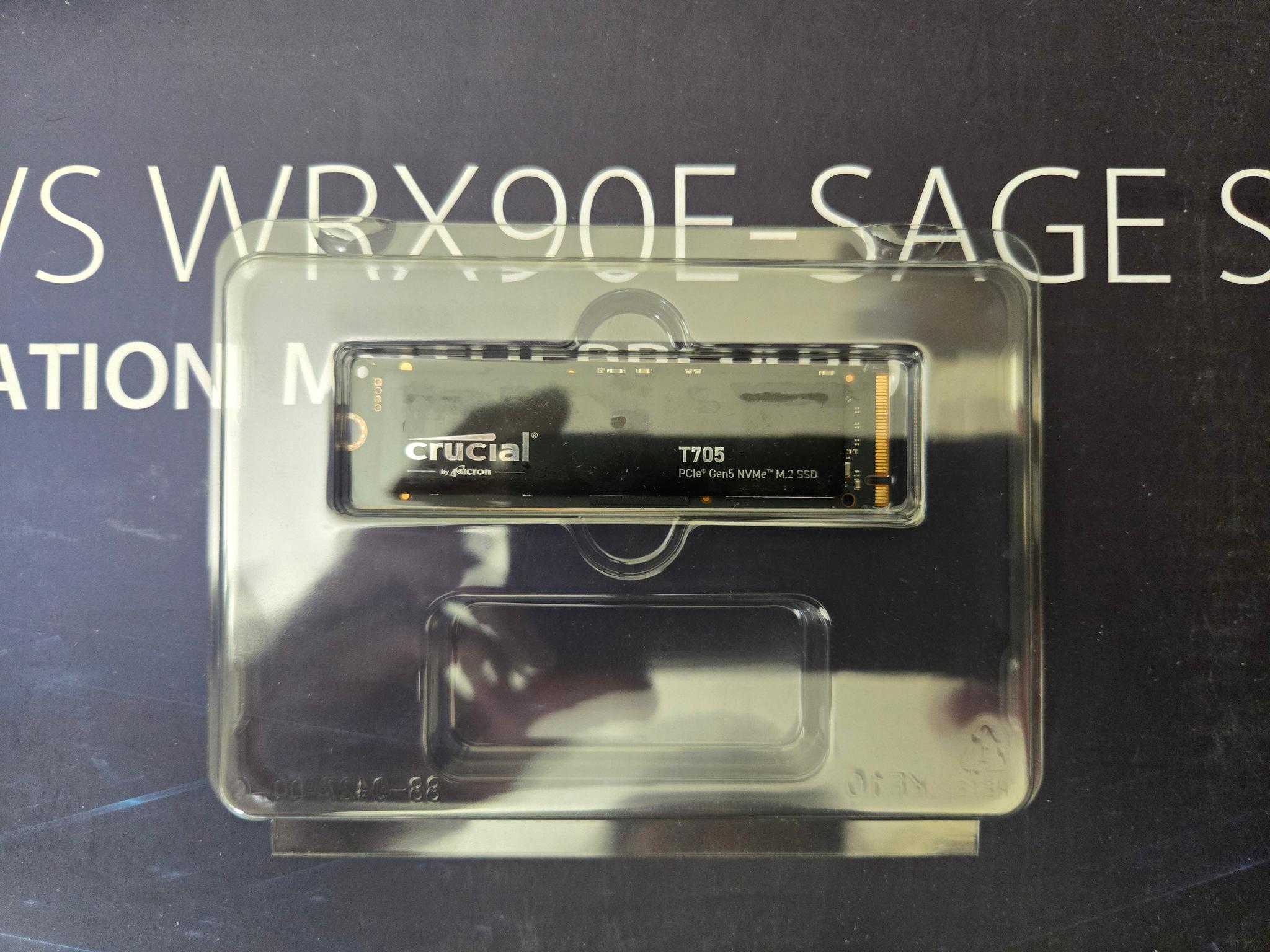 4TB Gen5 NVMe SSD (Crucial T705) - Used