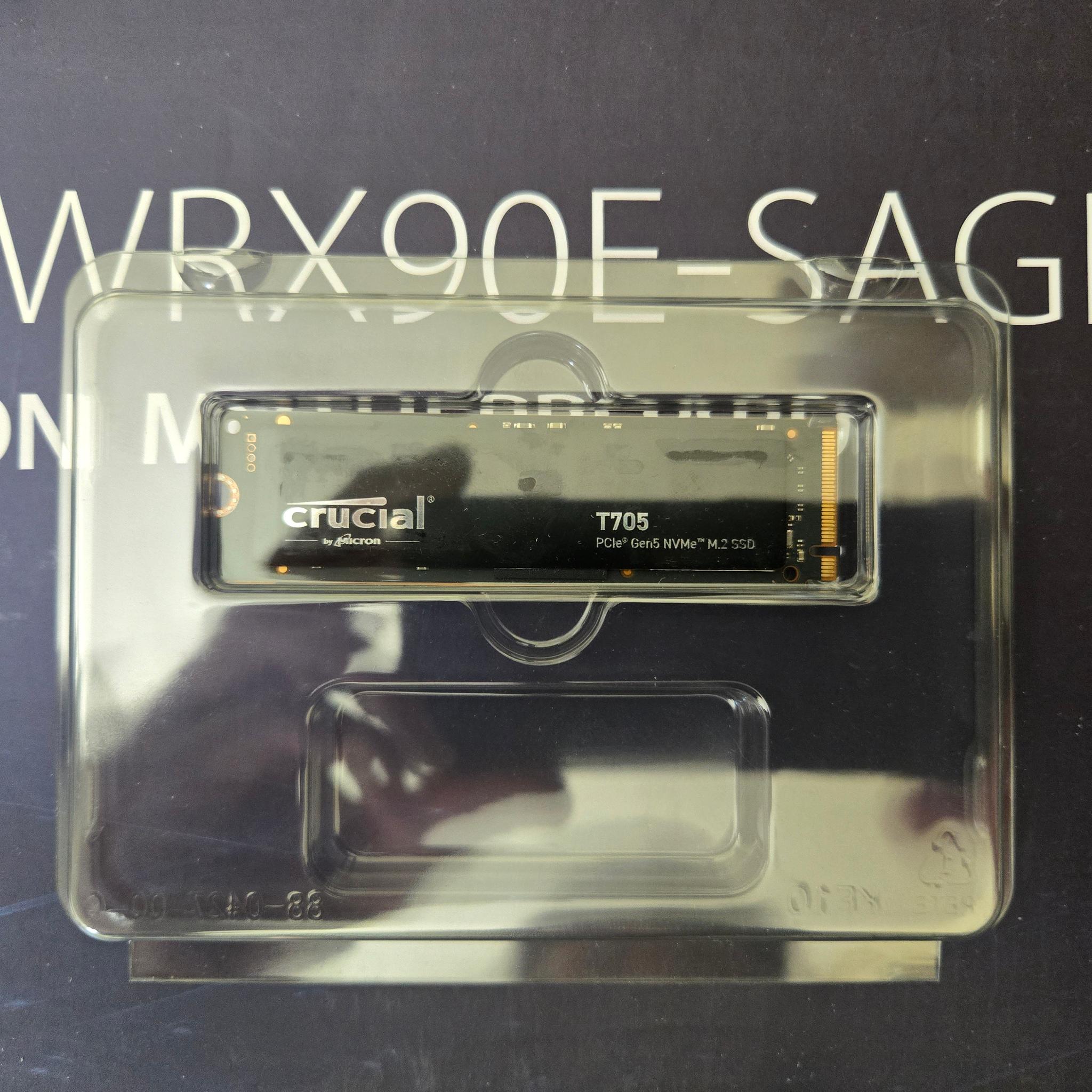 4TB Gen5 NVMe SSD (Crucial T705) - Used