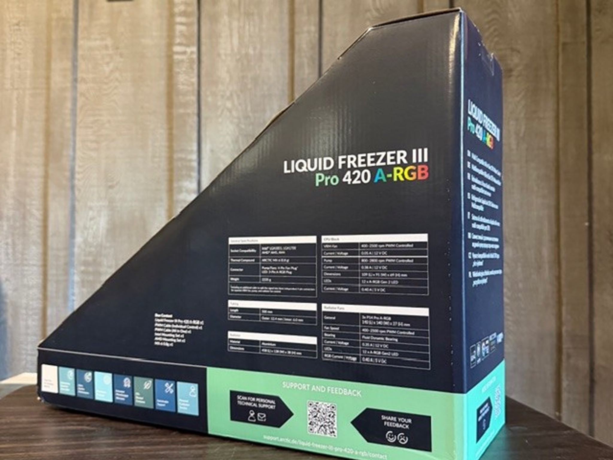 BNIB ARCTIC Liquid Freezer III Pro 420 A-RGB (White) - AIO CPU Cooler