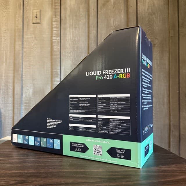 BNIB ARCTIC Liquid Freezer III Pro 420 A-RGB (White) - AIO CPU Cooler