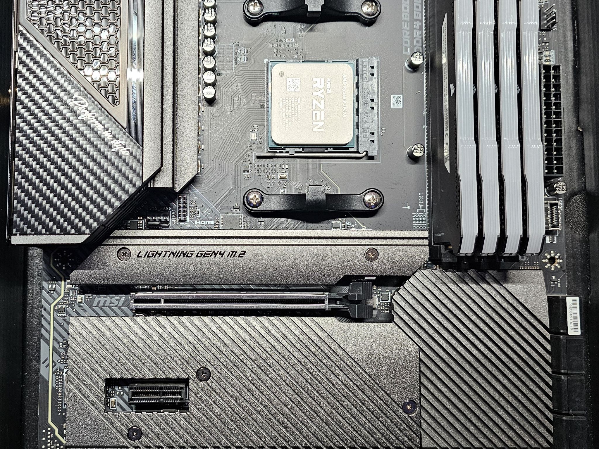 X570S Motherboard, Ryzen 9 CPU, 64GB RAM, 2TB SSD, Windows 11 Pro