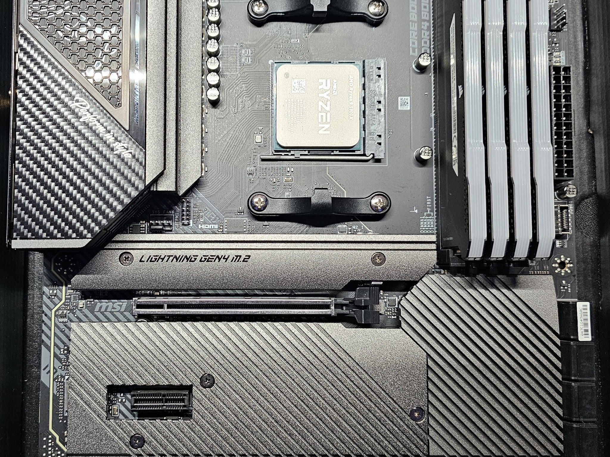 X570S Motherboard, Ryzen 9 CPU, 64GB RAM, 2TB SSD, Windows 11 Pro