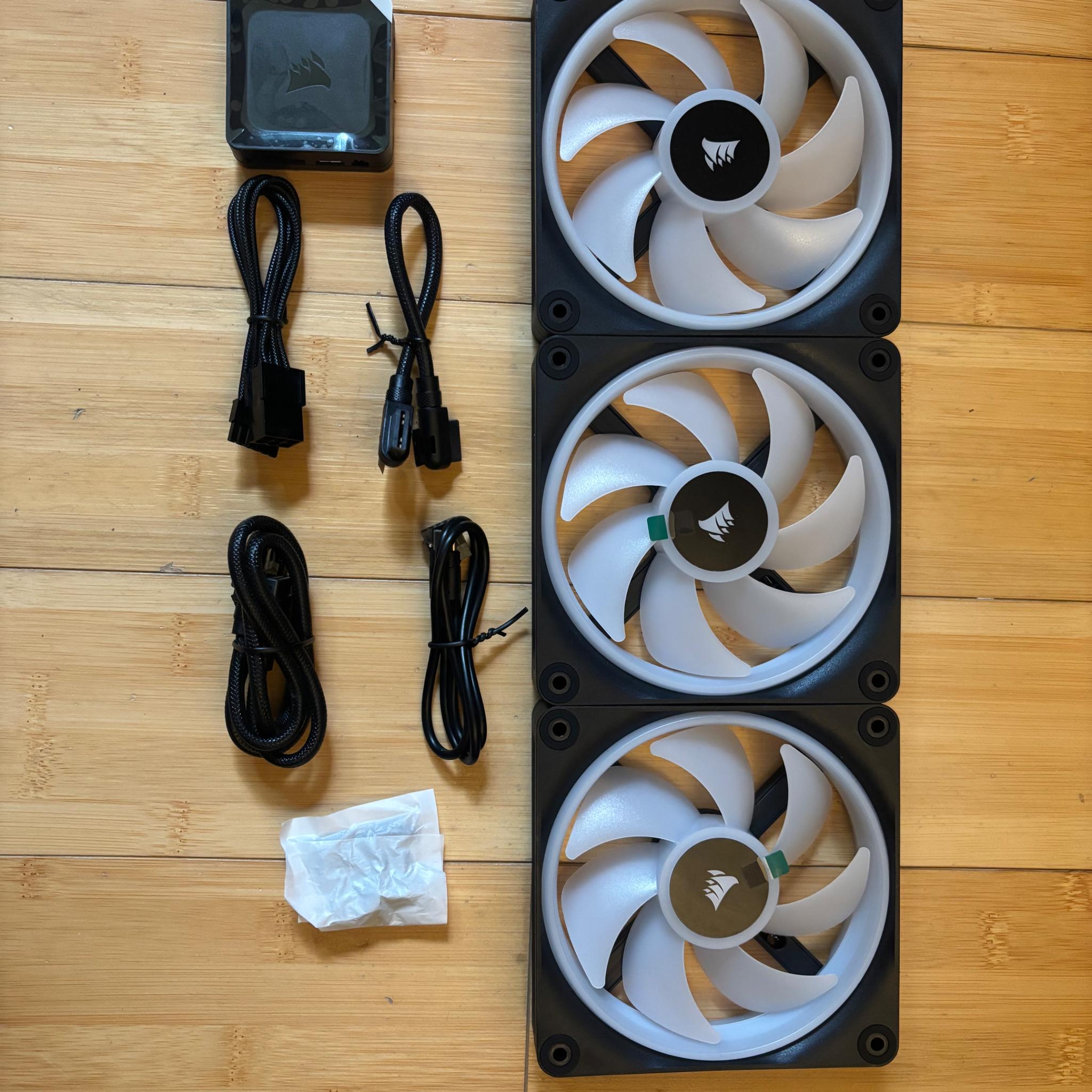 Corsair QX-120 iCUE Starter Kit