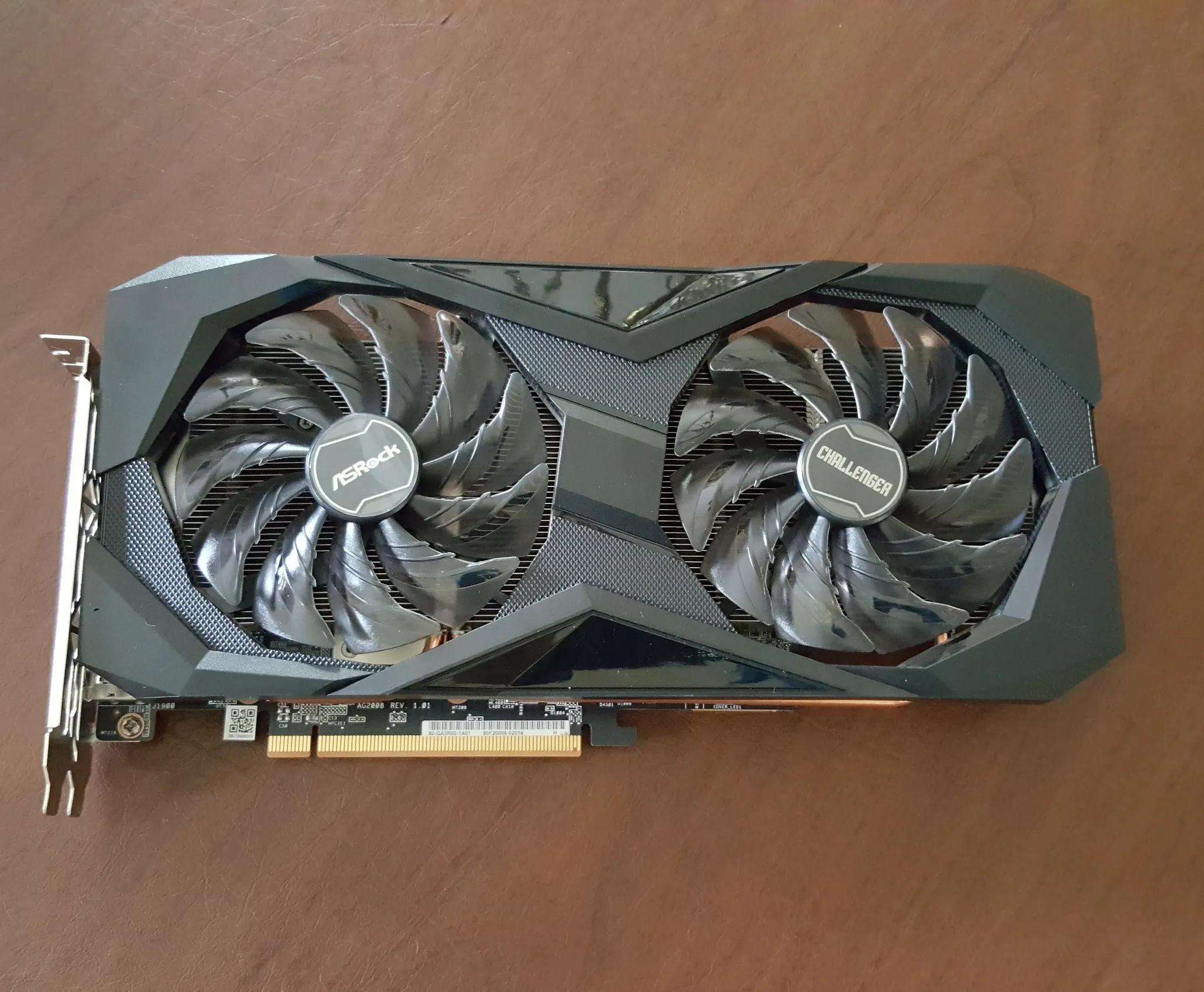 AMD RADEON RX 6650 XT 8GB ASROCK CHALLENGER D OC