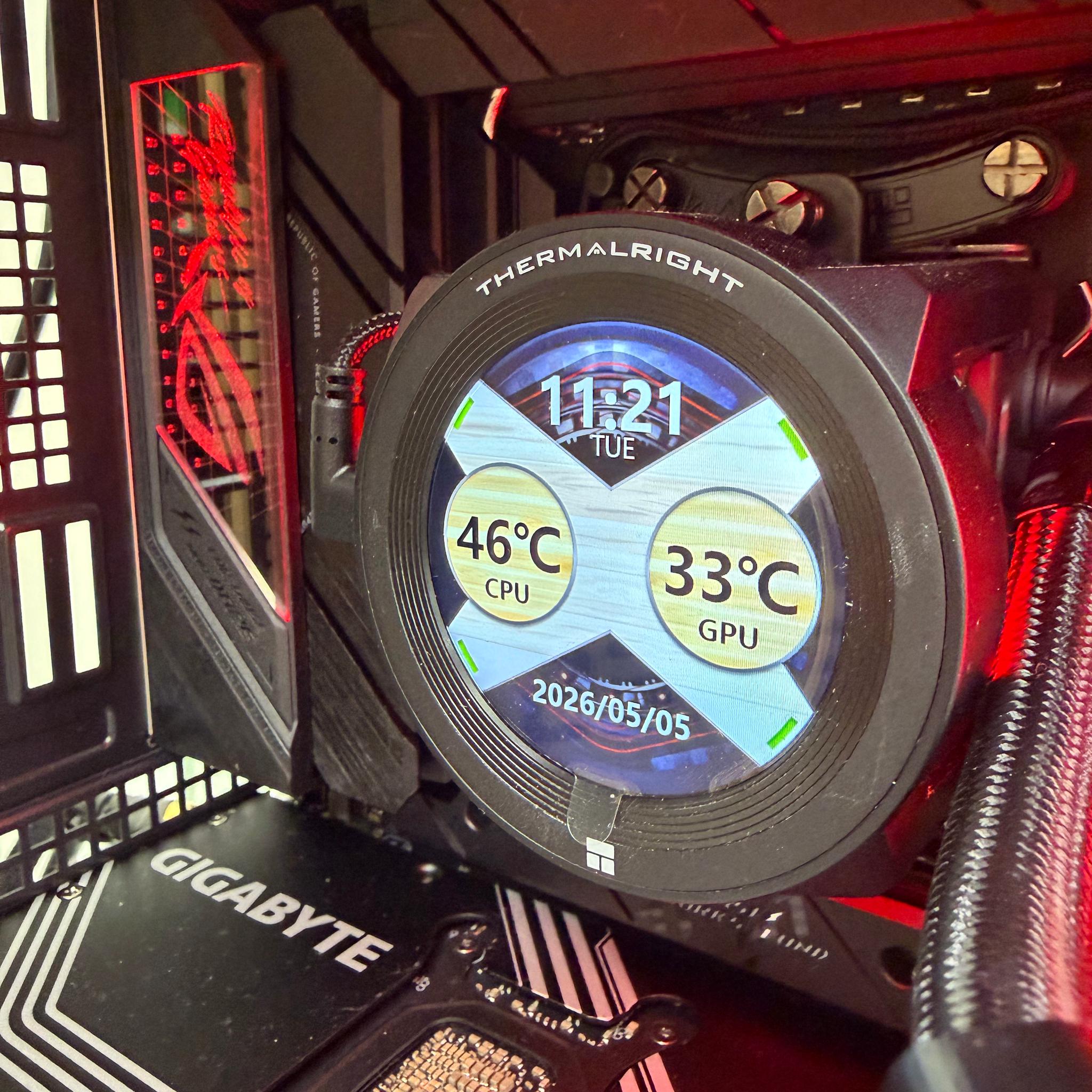 Cinder Ascent ROG AM5 Gaming PC AMD 7500X3D RTX 5070 32GB DDR5 1TB NVMe Gen4
