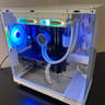 White NZXT Gaming PC | RTX 4070 12GB | Ryzen 5 7600X | 16GB DDR5 | 1TB NVMe | LCD AIO | RGB