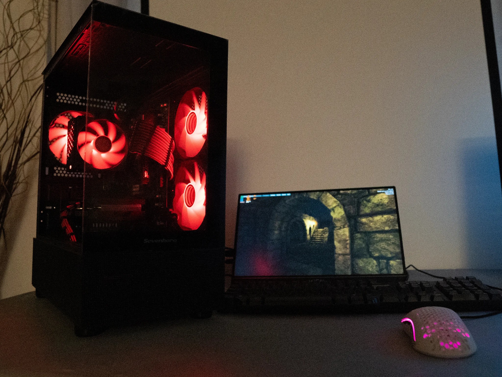 🩸⚫ | MSI RTX 4060 Ti | RYZEN 5 7500F | 16GB DDR5 RAM | 1TB NVME SSD | Ruby Rocket 4.0