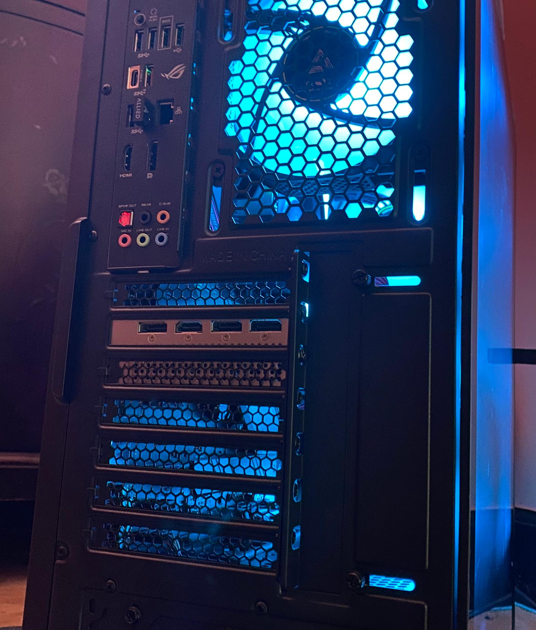 (Gaming PC)Ryzen 5| RX 5700XT|  32GB (2x16GB)DDR4 RAM| RoGStrix B450-F| 1TB NVMe SSD| Windows 11 Pro