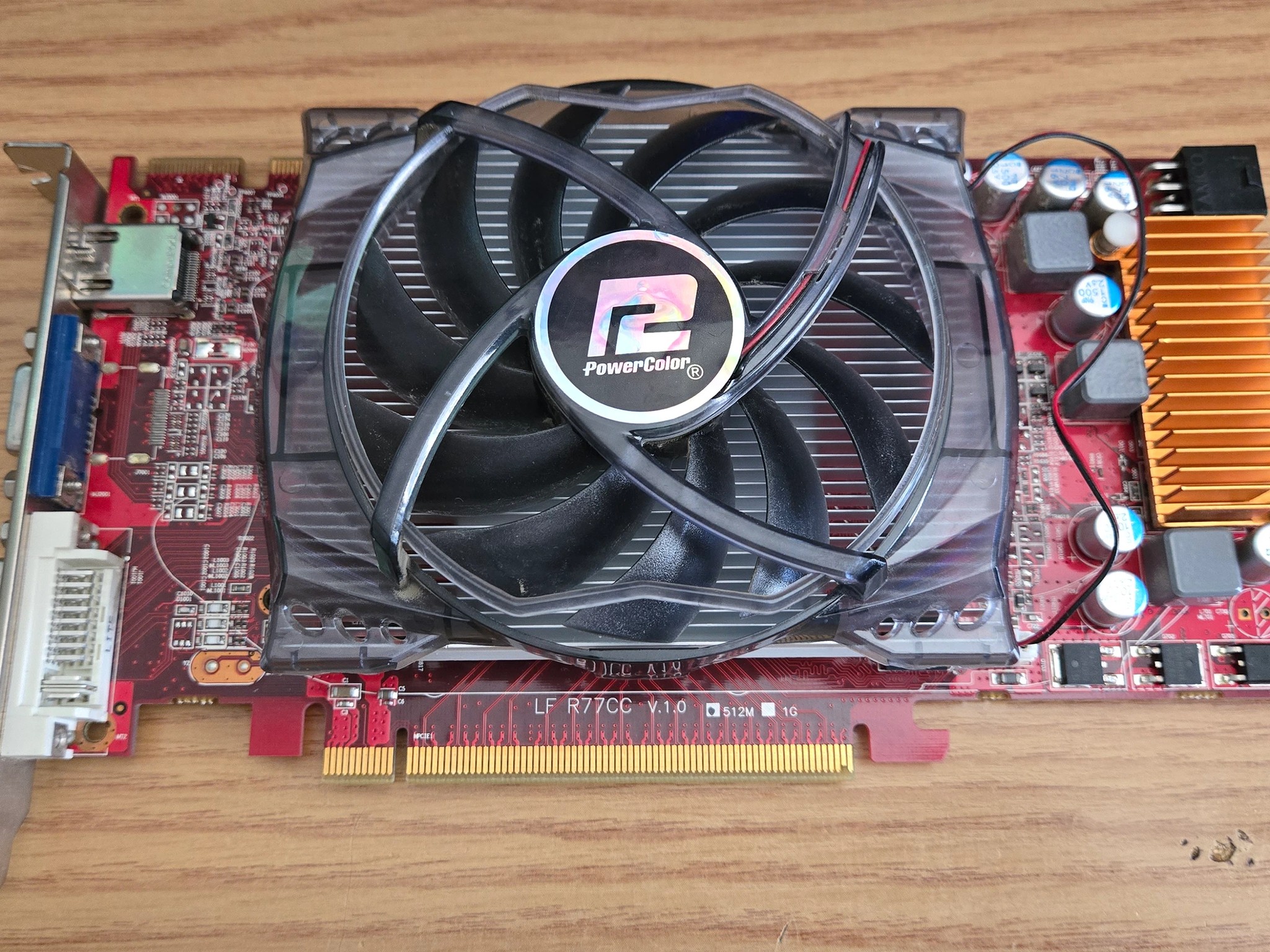 USED AMD PowerColor Radeon HD 4850 512MB DDR3 Discreet Graphics Card