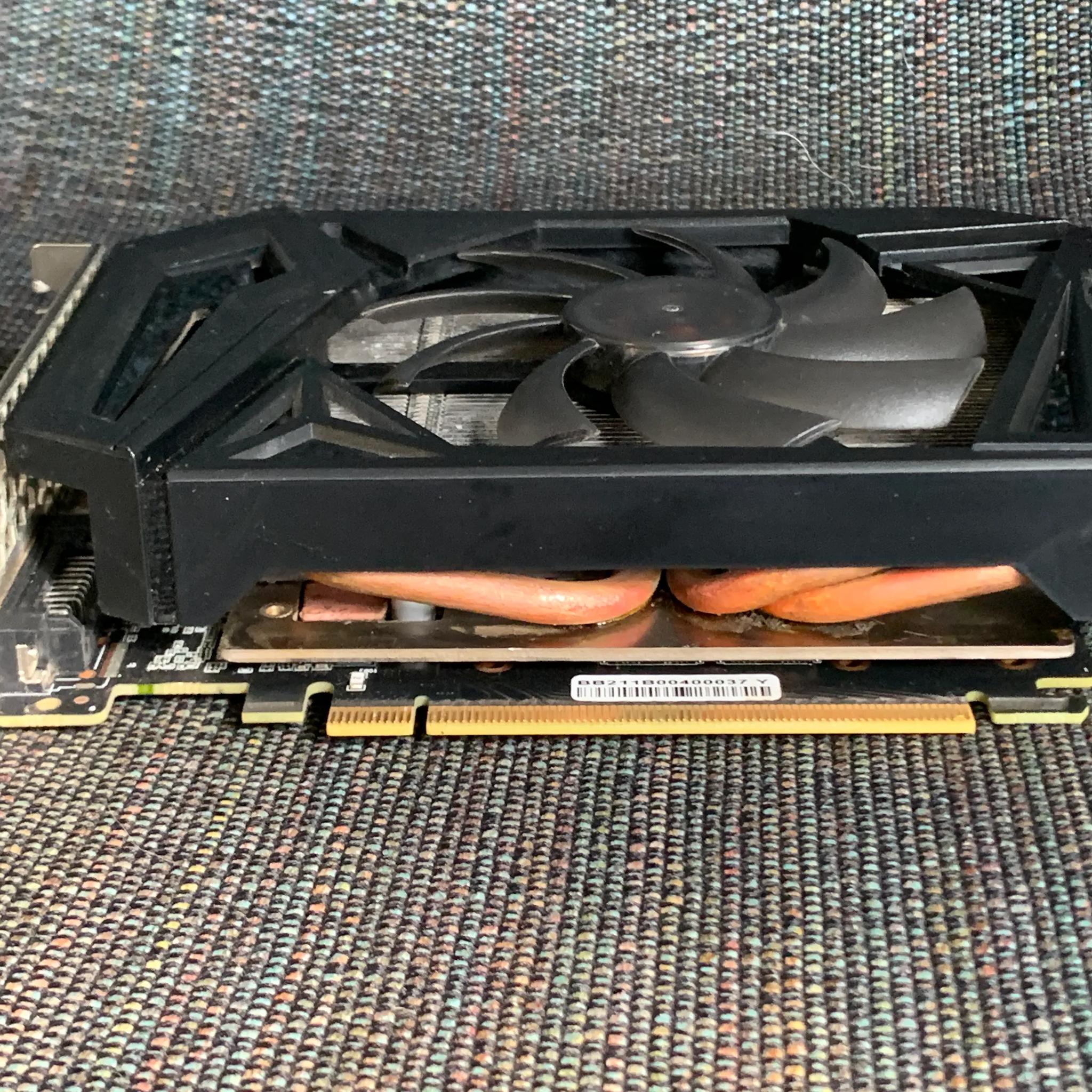 PNY GeForce GTX 1660 Super 6GB XLR8 Gaming. used
