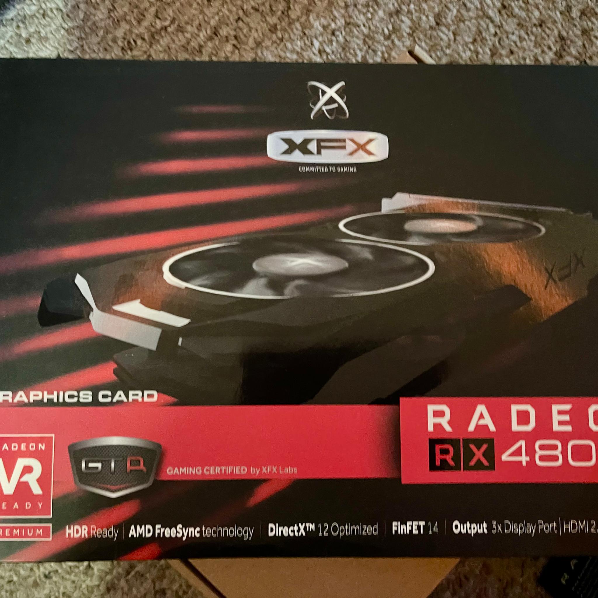XFX RX 480 GTR 8GB GDDR5