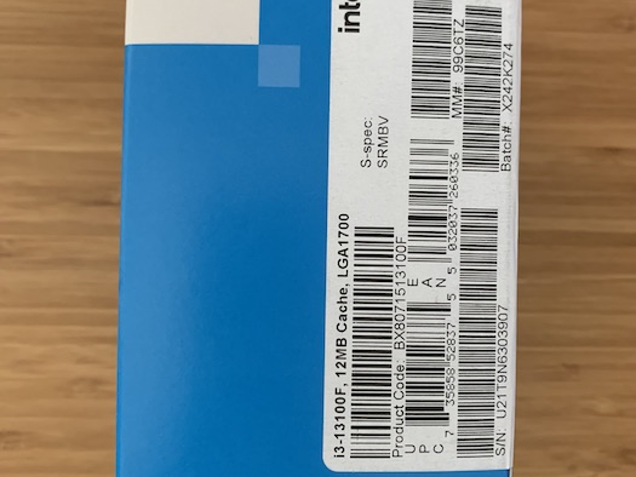 Intel Core i3 13100F