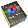 NEW in Box - CORSAIR ML140 PRO RGB 2-Pack with Lighting Node 140mm Magnetic Levitation RGB PWM Fan