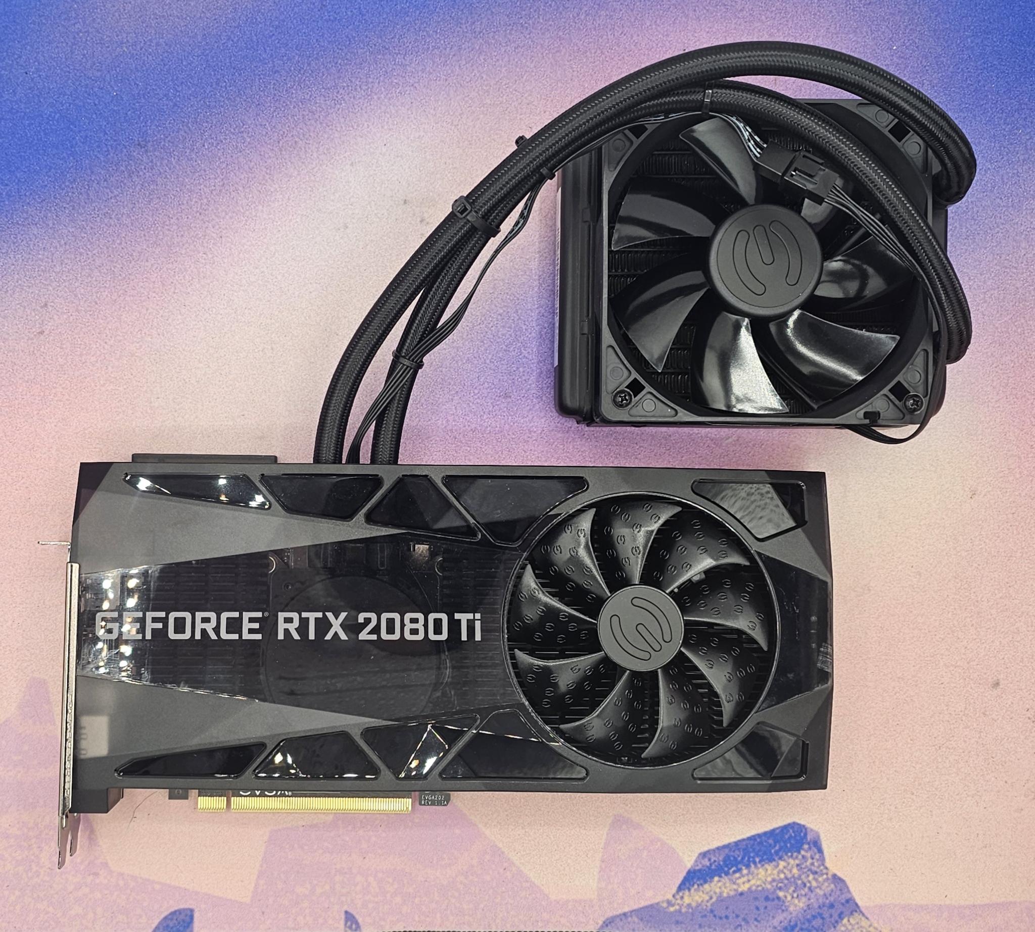 EVGA RTX 2080Ti FTW3 Ultra Hybrid Cooler