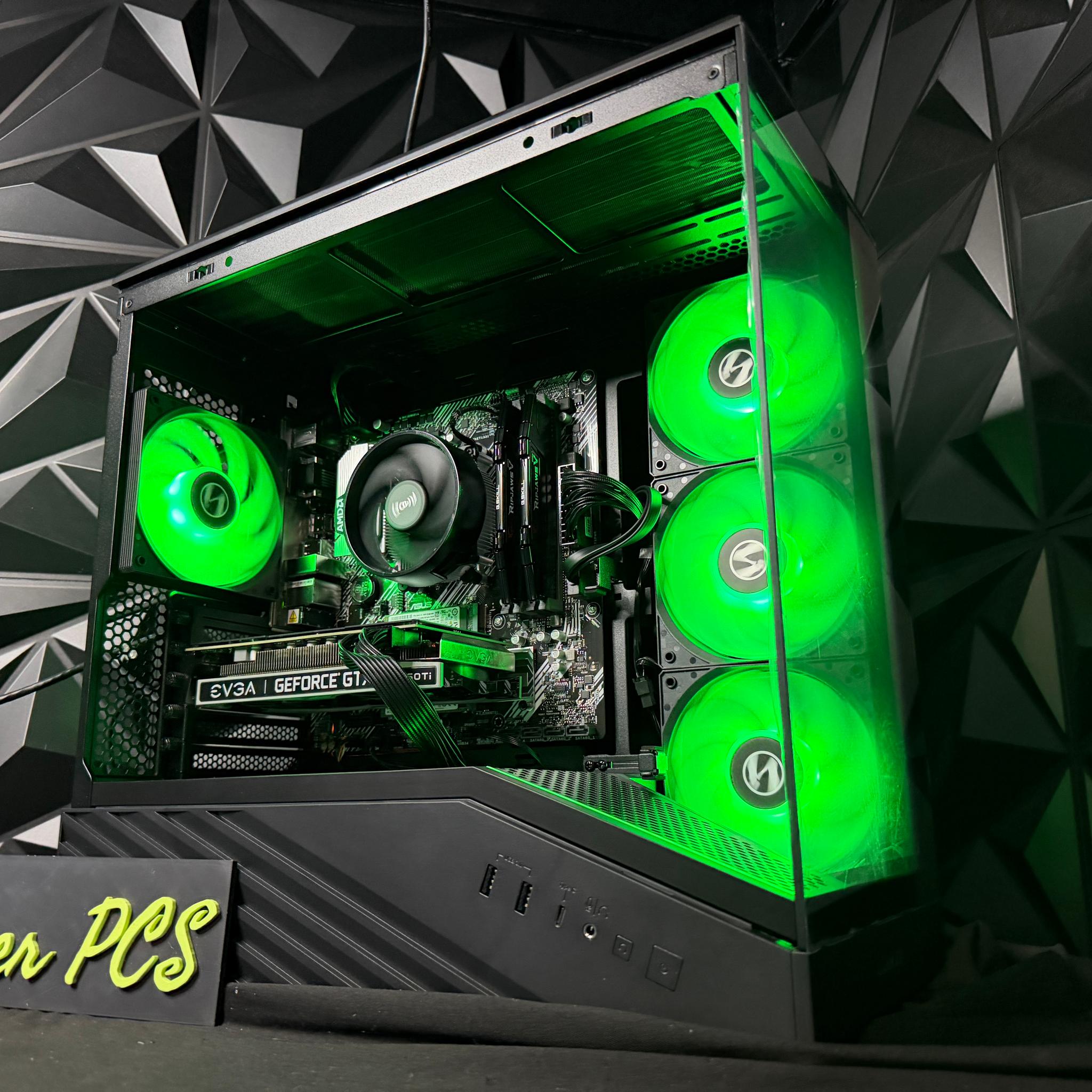 💸😈 THE BUDGET BADDIE 😈💸 GeForce GTX 1660 Ti Custom Gaming PC - Ryzen 5 5500