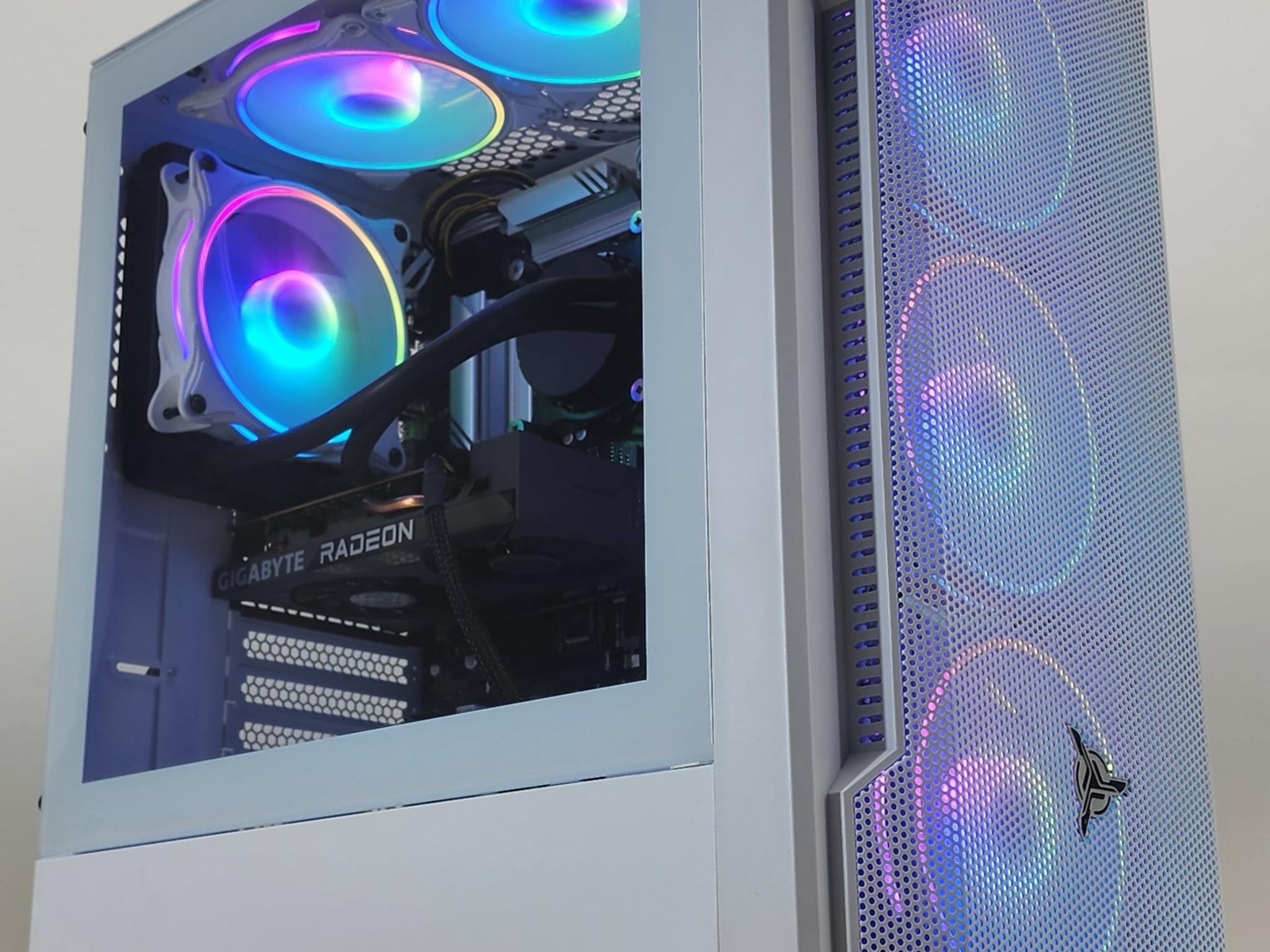 Gaming PC i5-10400F 16GB RAM 500GB SSD RX 6500 XT 4GB Windows 11 Computer