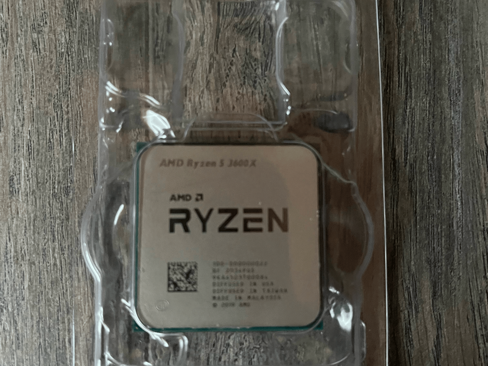AMD Ryzen 3600x + Stock Cooler