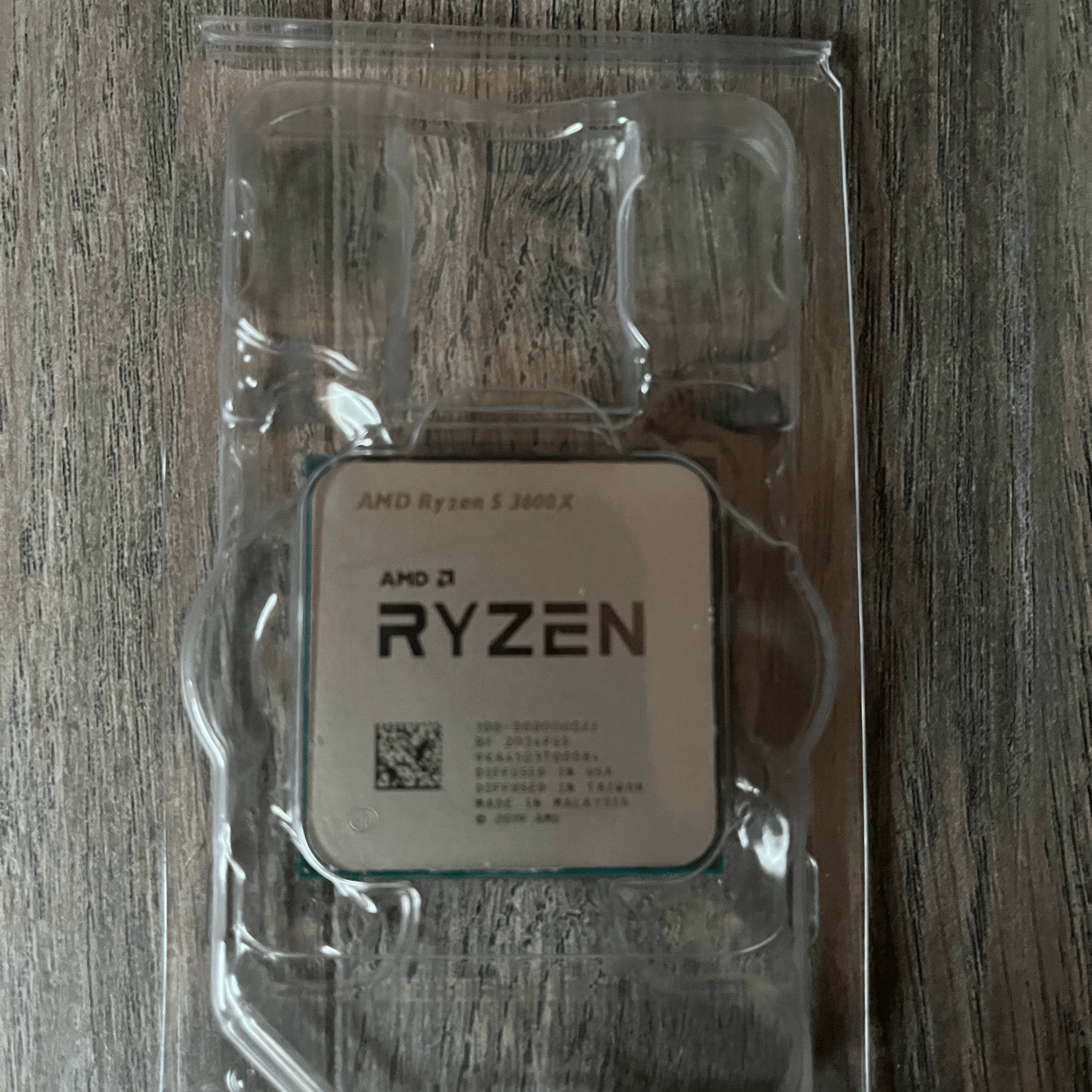 AMD Ryzen 3600x + Stock Cooler