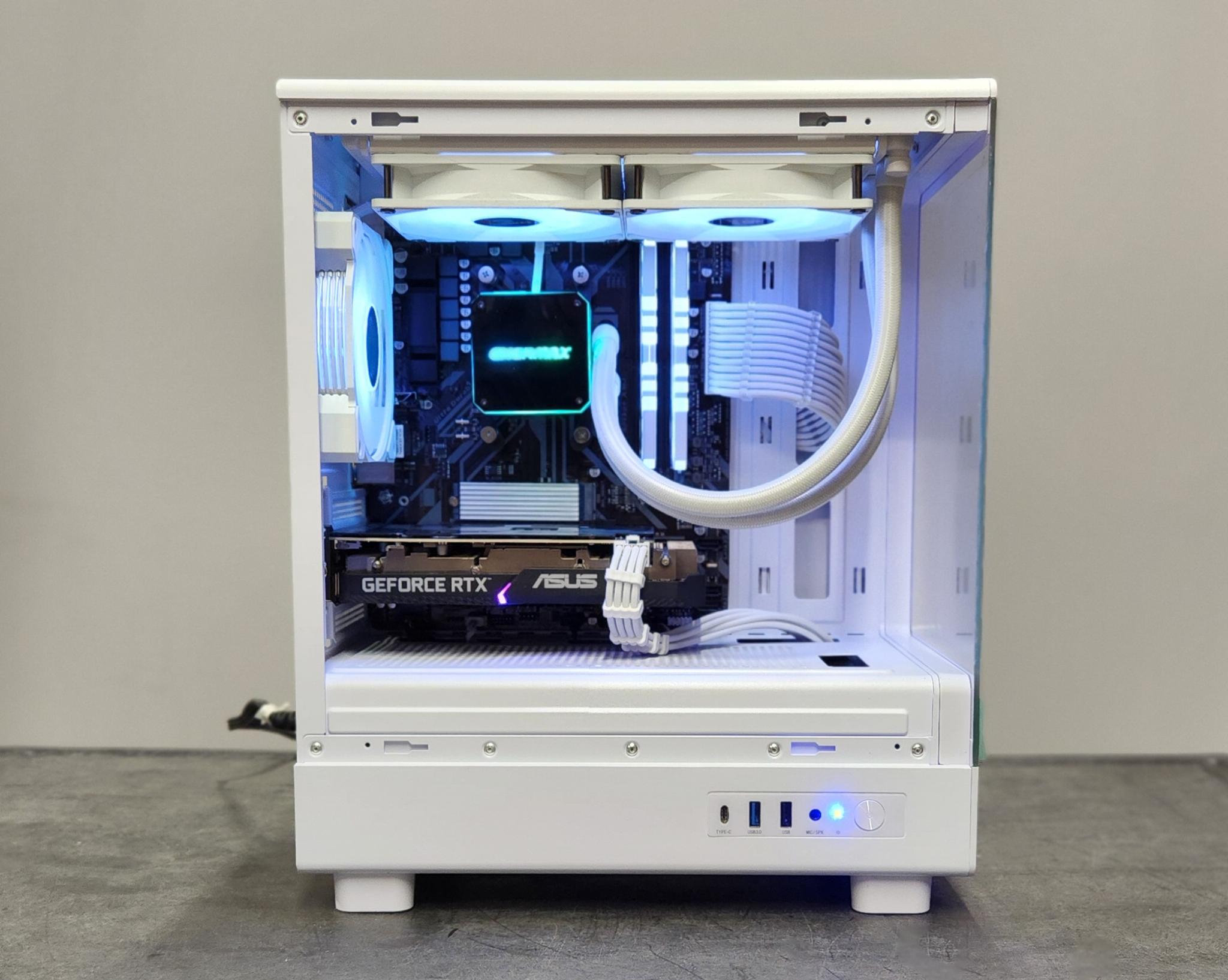 Liquid Cooled Gaming PC | Ryzen 5 5600G | RTX 3060 12GB | 1 TB SSD | 16GB RAM | Windows 11 Pro