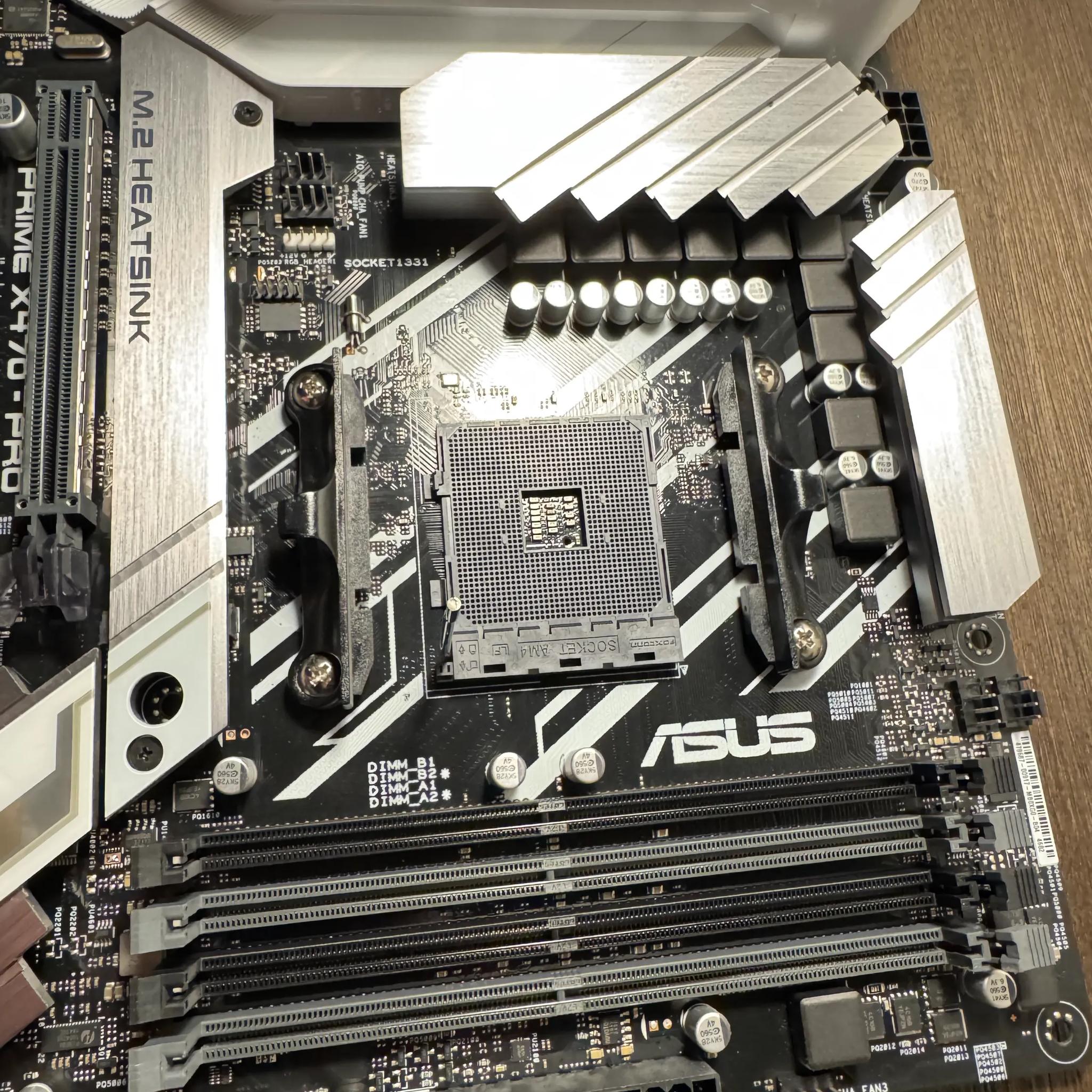 ASUS Prime X470-Pro AM4 AMD X470 SATA 6Gb/s ATX AMD Motherboard