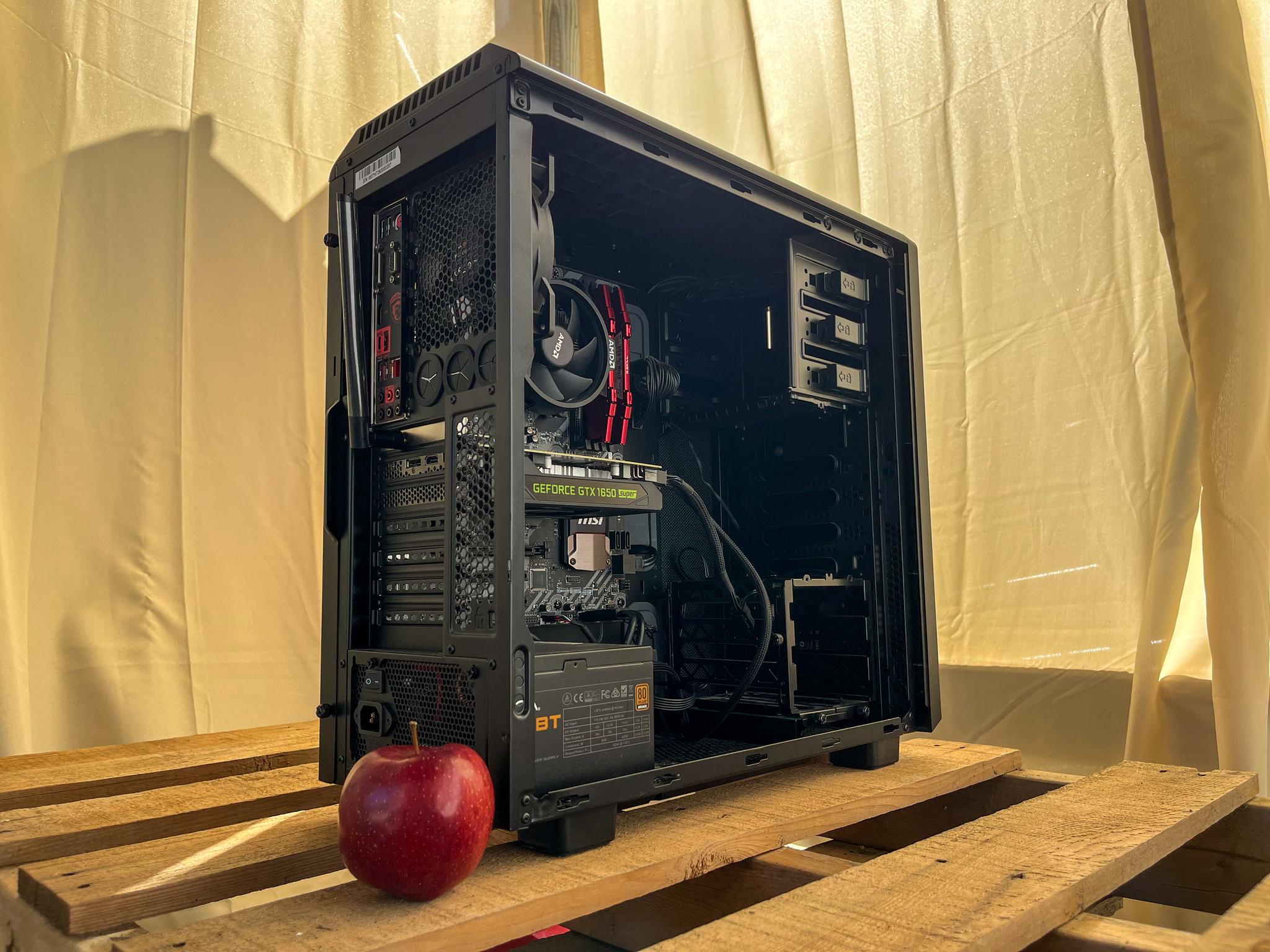 Stealth Black Gaming PC: GTX 1650 Super | Ryzen 5 3600