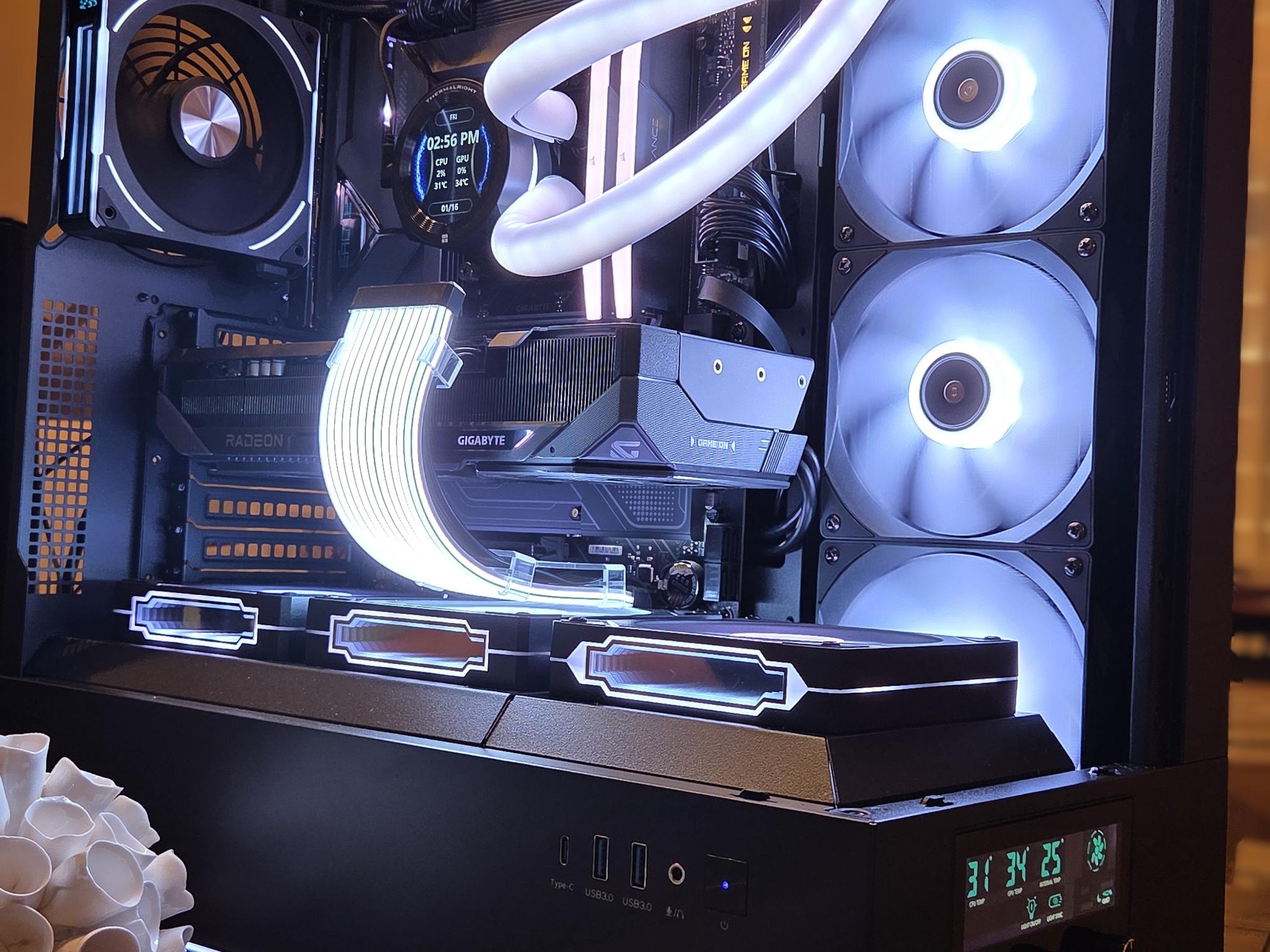 Morpheus! 🌟 | RX 9070 XT Gaming PC | Intel Core Ultra 7 265KF | 32GB DDR5 | 2TB NVMe | LCD Display