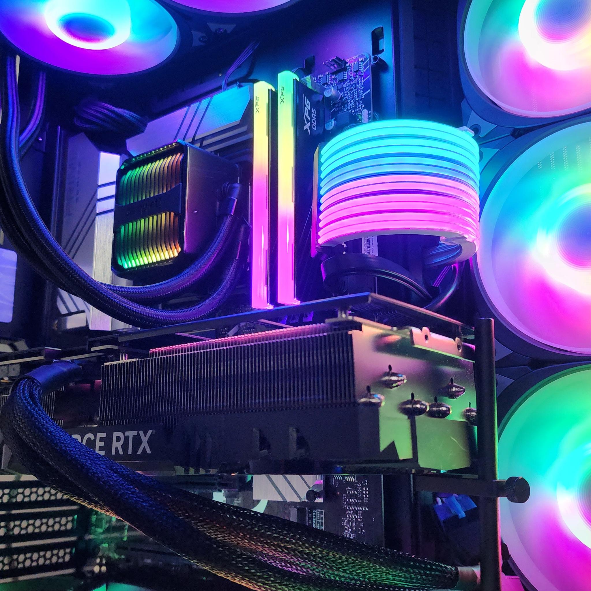 Gaming PC i7-14700KF 32GB RAM 1TB SSD RTX 4070 Ti SUPER 16GB Windows 11 Computer