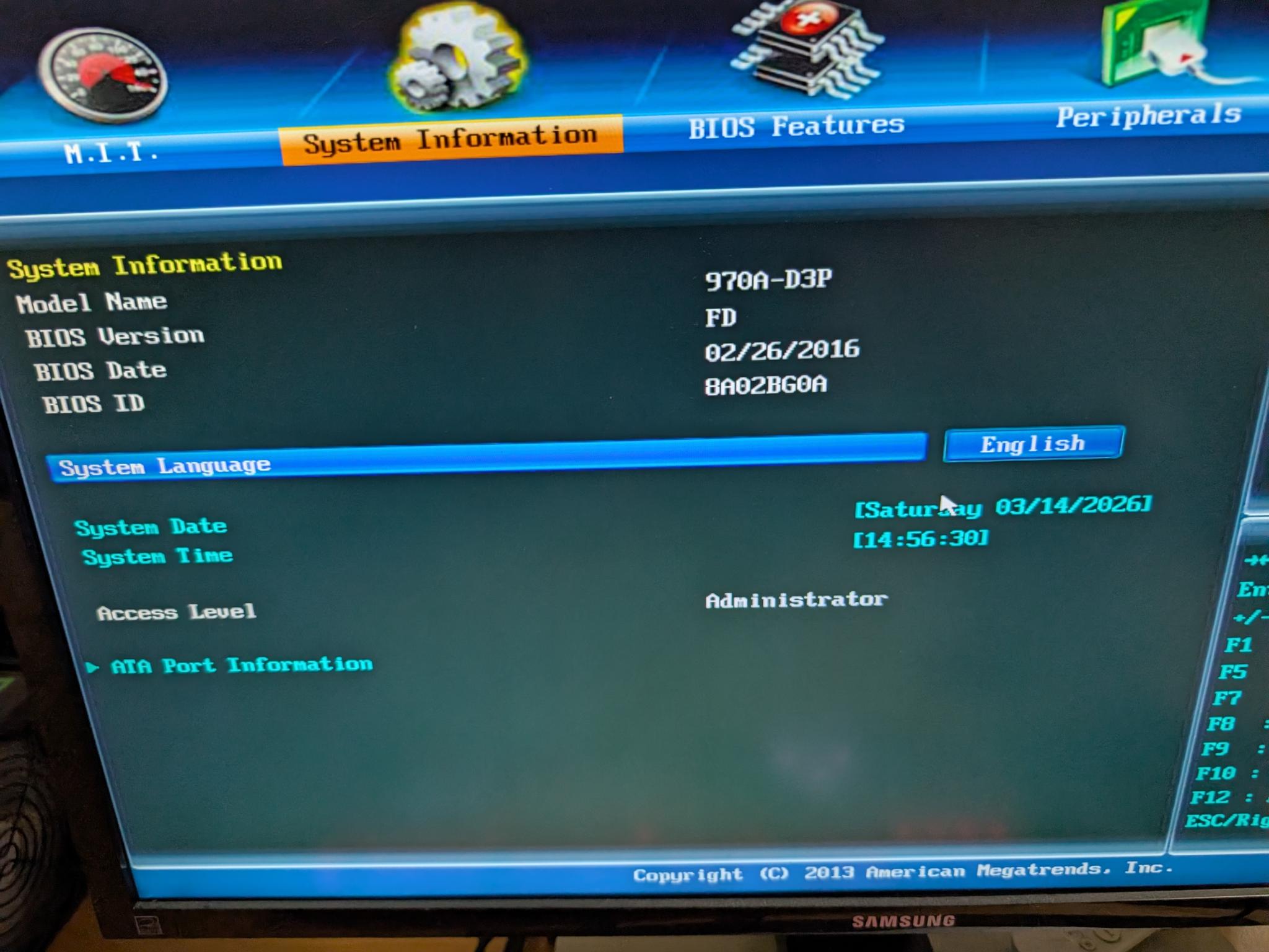 Gigabyte 970A + AMD FX 6300 + 8GB DDR3