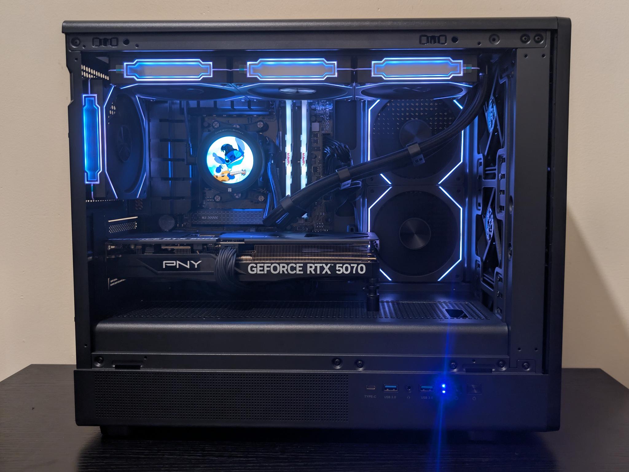 🔥🪵 1440p Gaming Beast | RTX 5070 | Ryzen 7600X | 2TB SSD | 32GB RAM | WiFi 6 & Bluetooth 🪵🔥