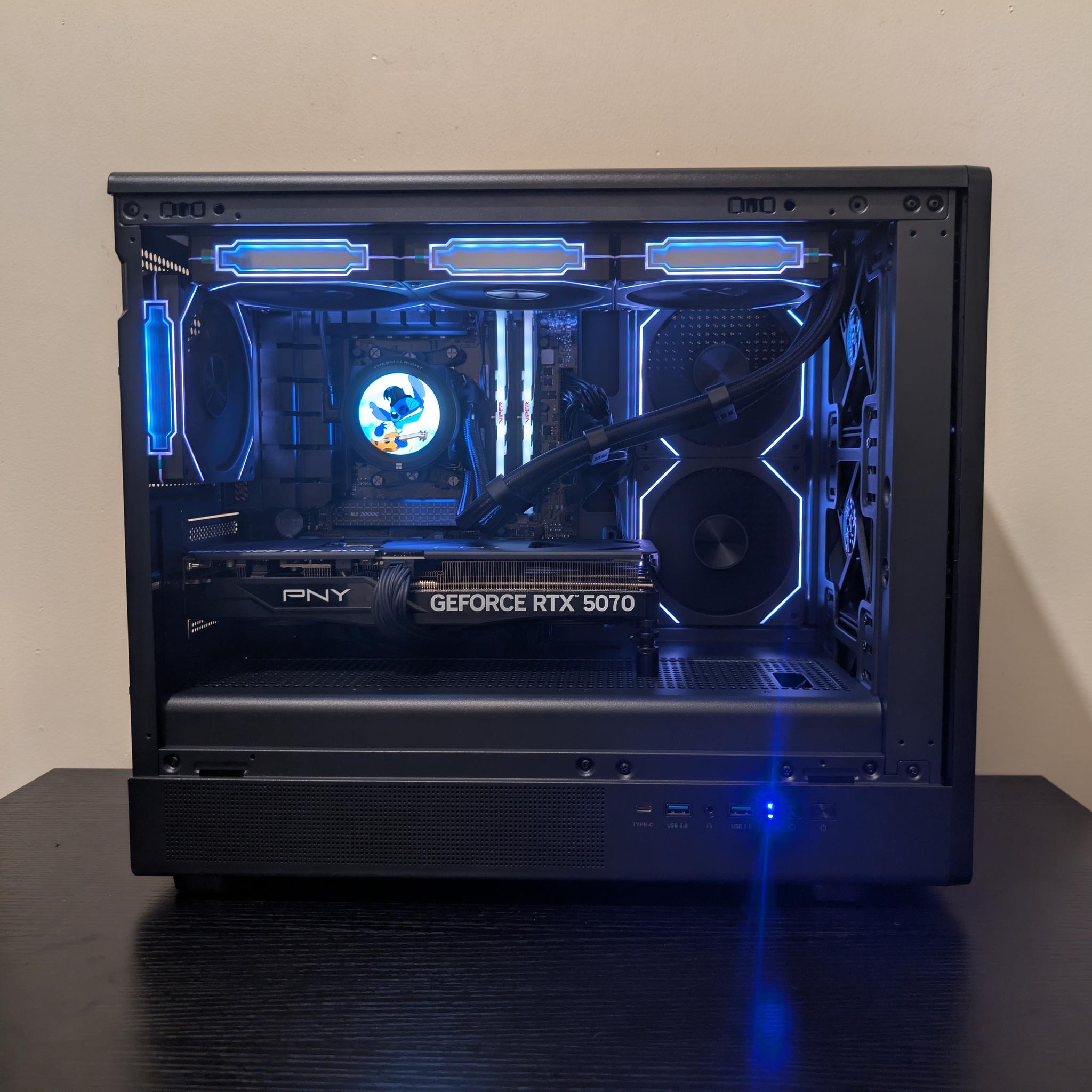 🔥🪵 1440p Gaming Beast | RTX 5070 | Ryzen 7600X | 2TB SSD | 32GB RAM | WiFi 6 & Bluetooth 🪵🔥