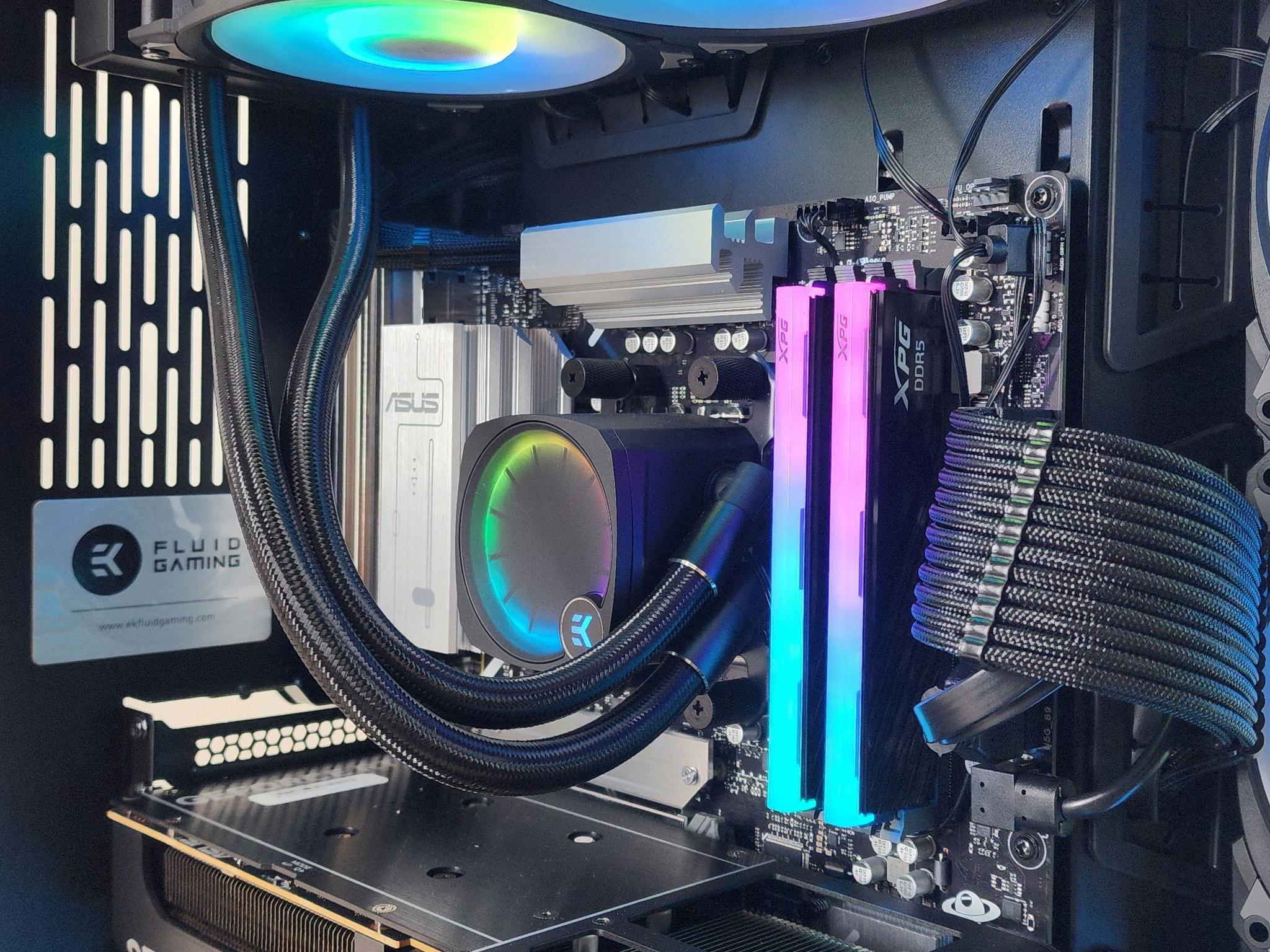Gaming PC Ryzen 7 7800X3D 32GB RAM 1TB SSD RTX 5060  8GB Windows 11 Computer