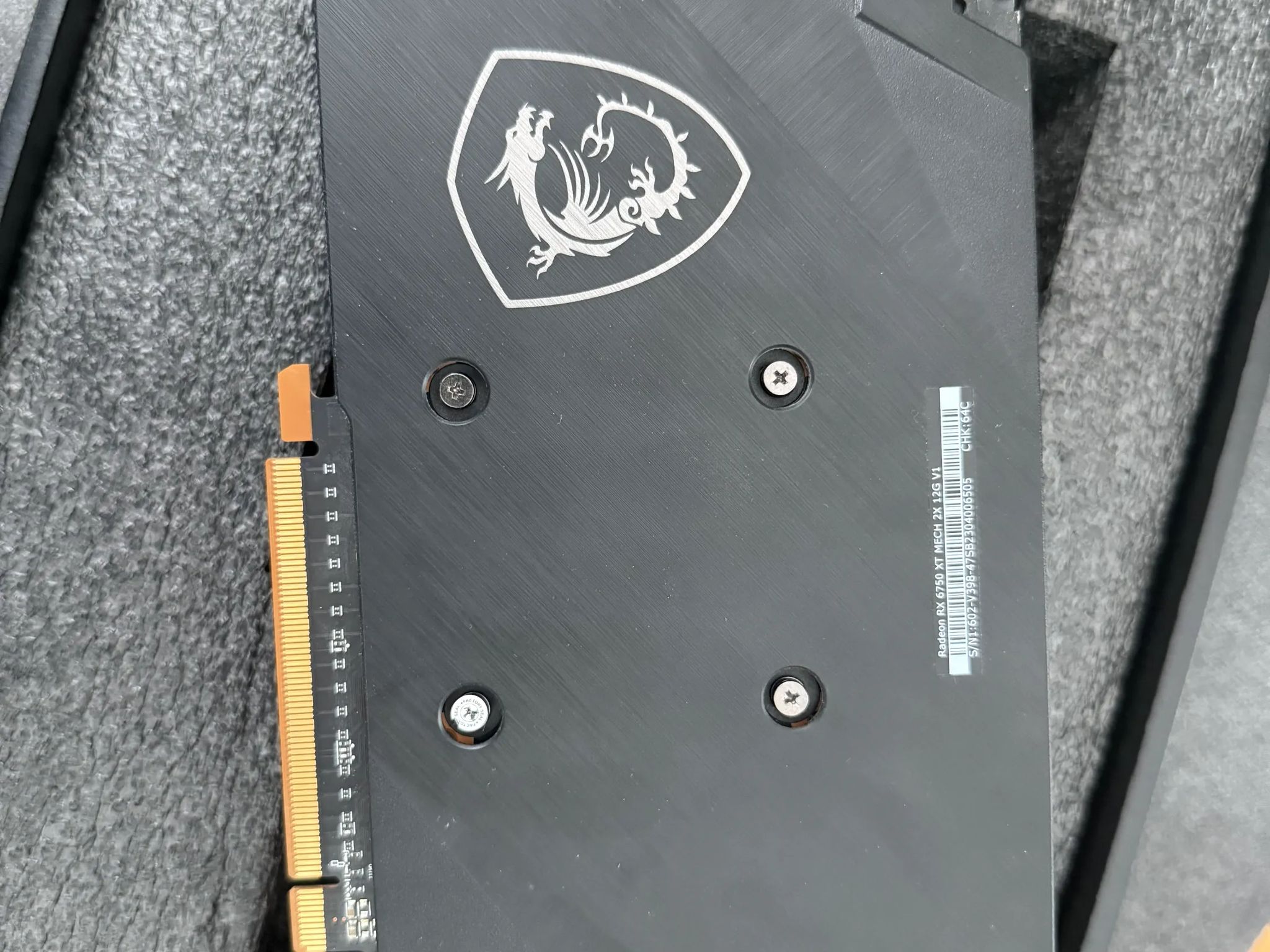 USED MSI Mech Radeon RX 6750 XT 12GB GDDR6 PCI Express 4.0 ATX Video Card RX 6750 XT MECH 2X 12G V1