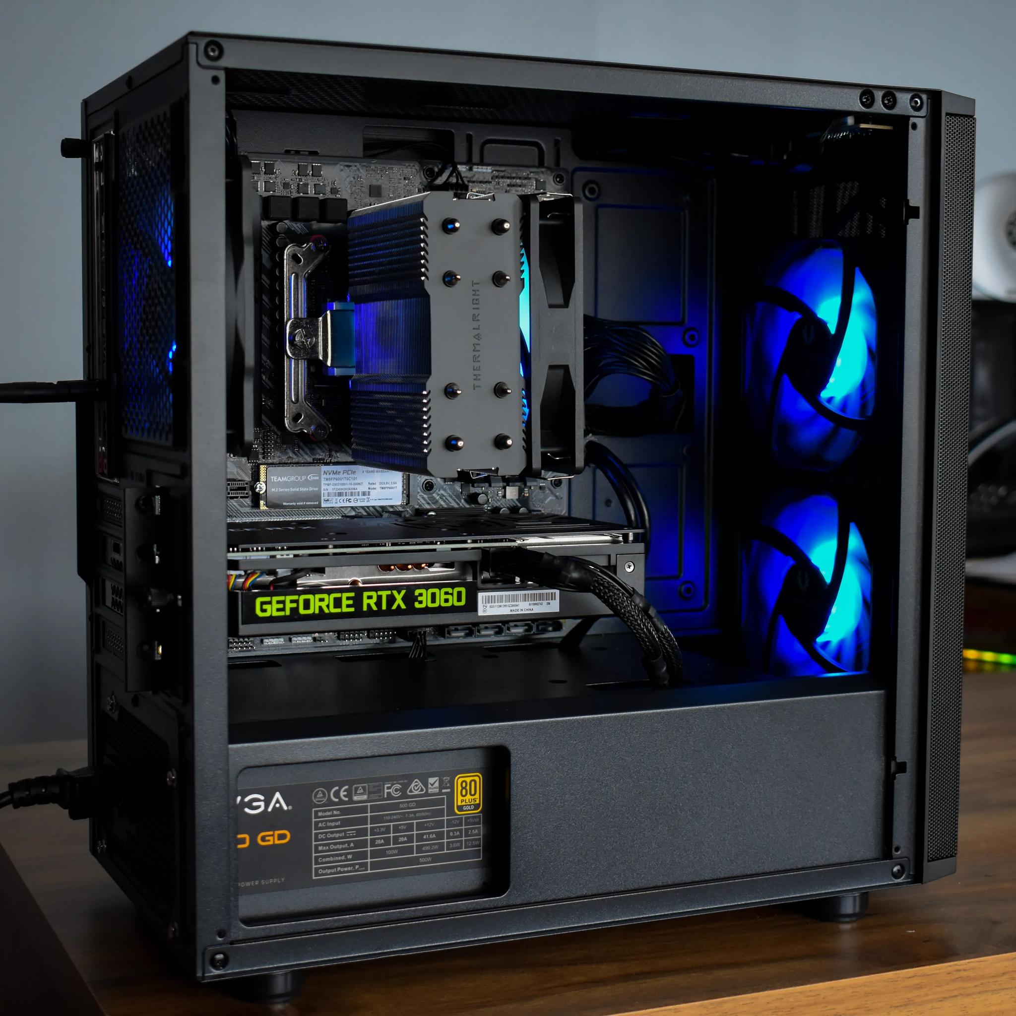 MID RANGE GAMING PC RTX 3060 12GB / Ryzen 5 5500