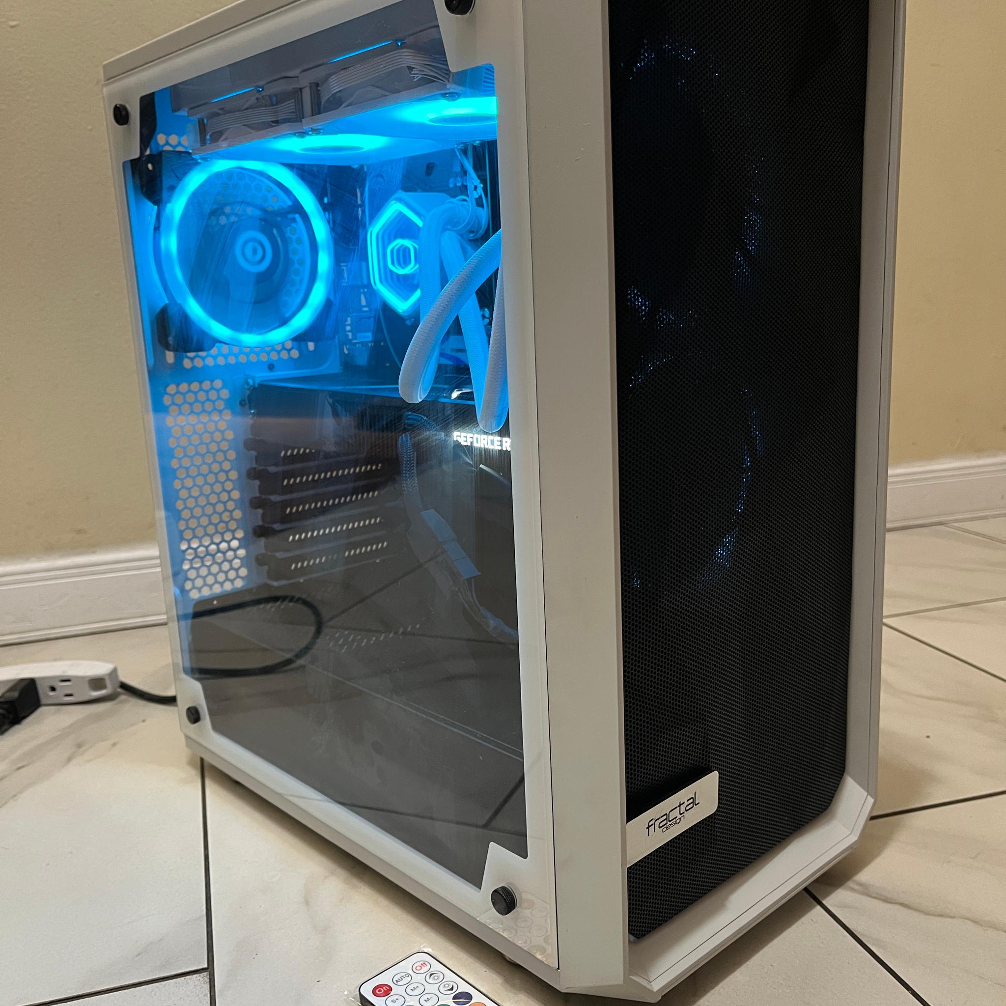 🟠🔥RTX 3080, Intel i7-11700F, 16GB RAM, 1TB SSD, High Performance RGB Gaming PC w/ Wi-Fi & Remote 🖥️🔵