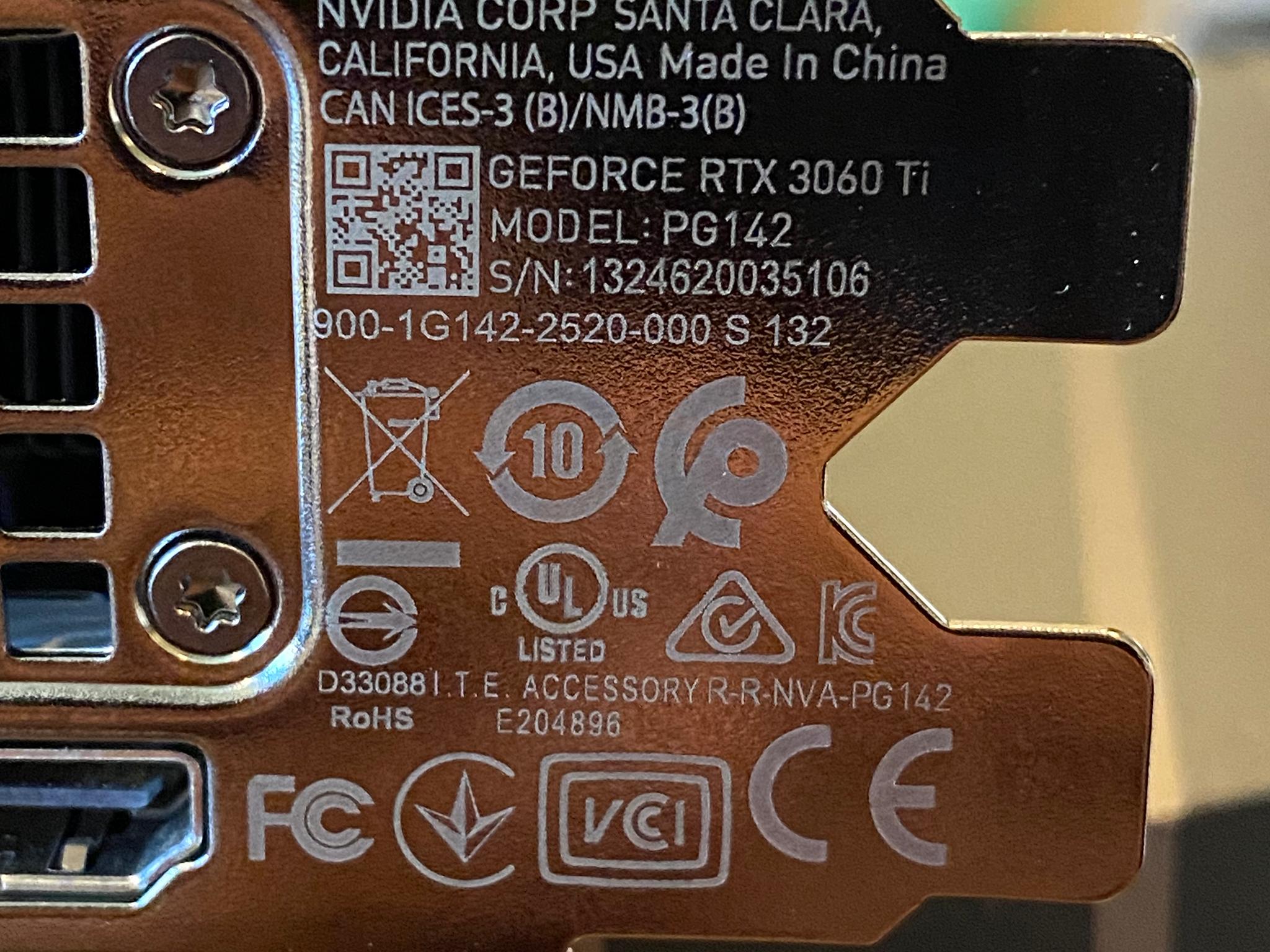 3060 Ti Founders Edition