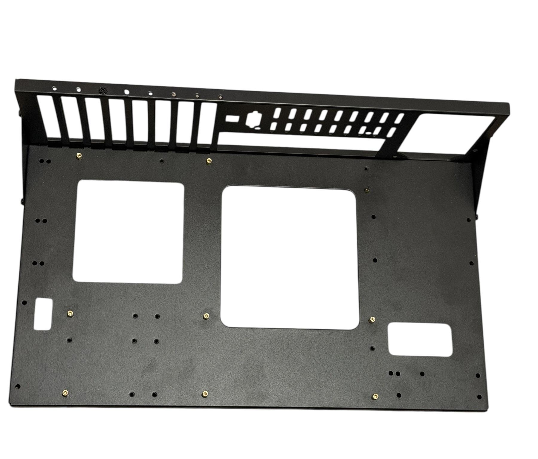 Set of Two Open Frame Mining Rack