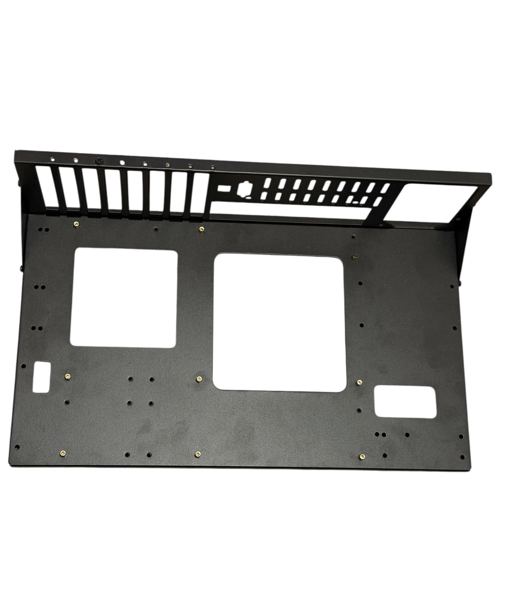 Set of Two Open Frame Mining Rack