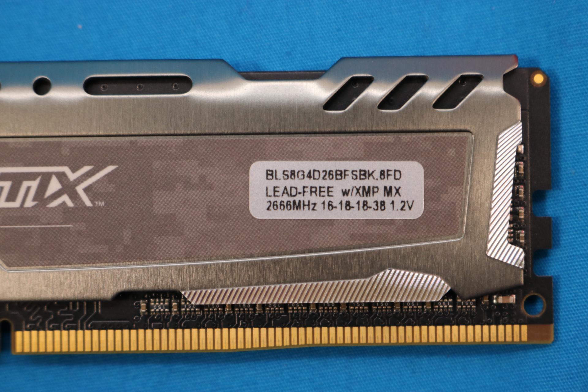 Crucial Ballistix Sport 16GB (2x8GB) DDR4 2666MHz CL16 1.2V Desktop RAM - 4136166119